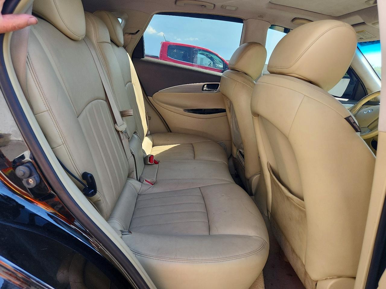 2008 Infiniti Ex35 Base Black vin: JNKAJ09E98M305645