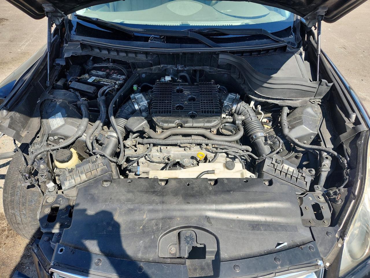 2008 Infiniti Ex35 Base Black vin: JNKAJ09E98M305645