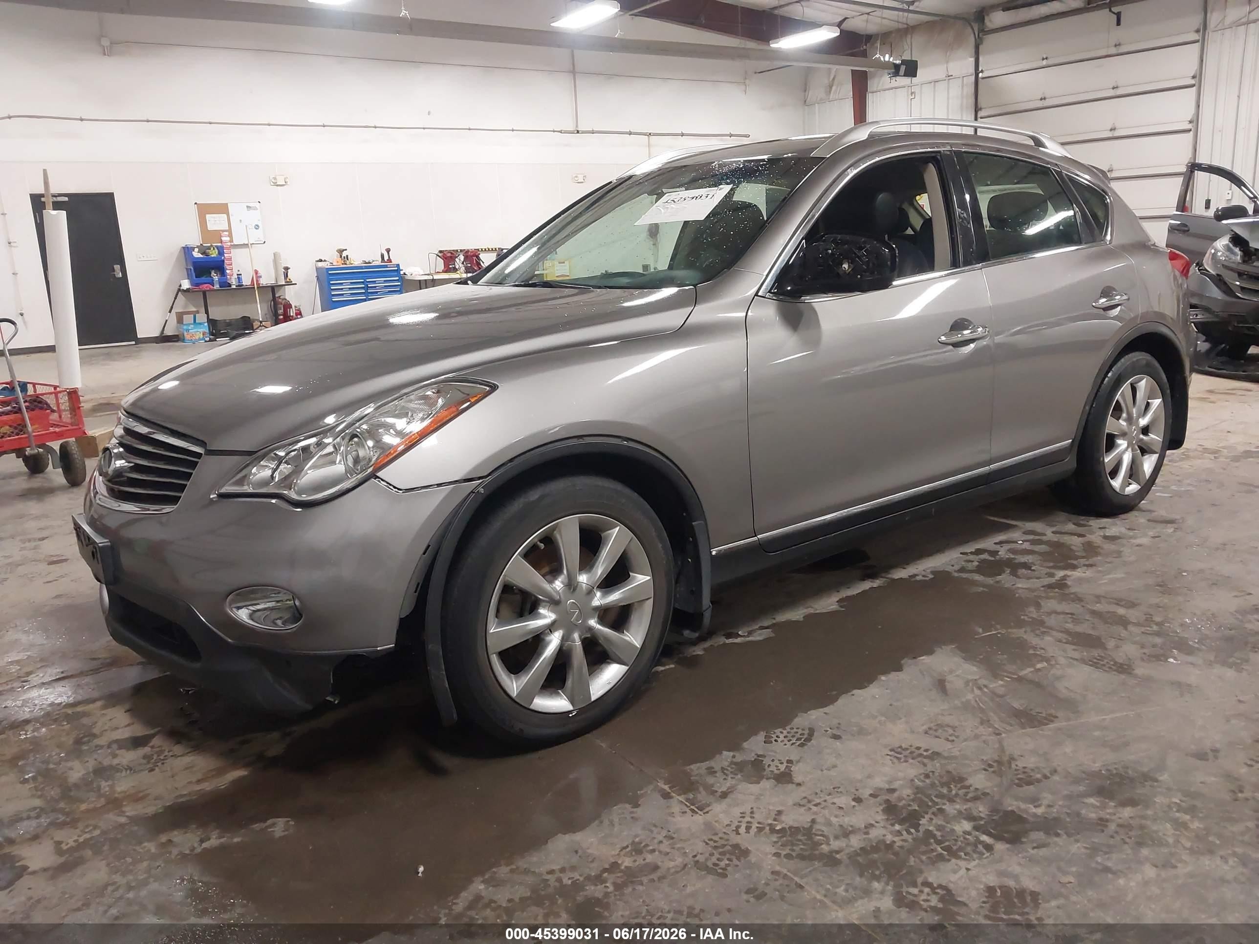 2008 Infiniti Ex35 Journey Gray vin: JNKAJ09F08M353088