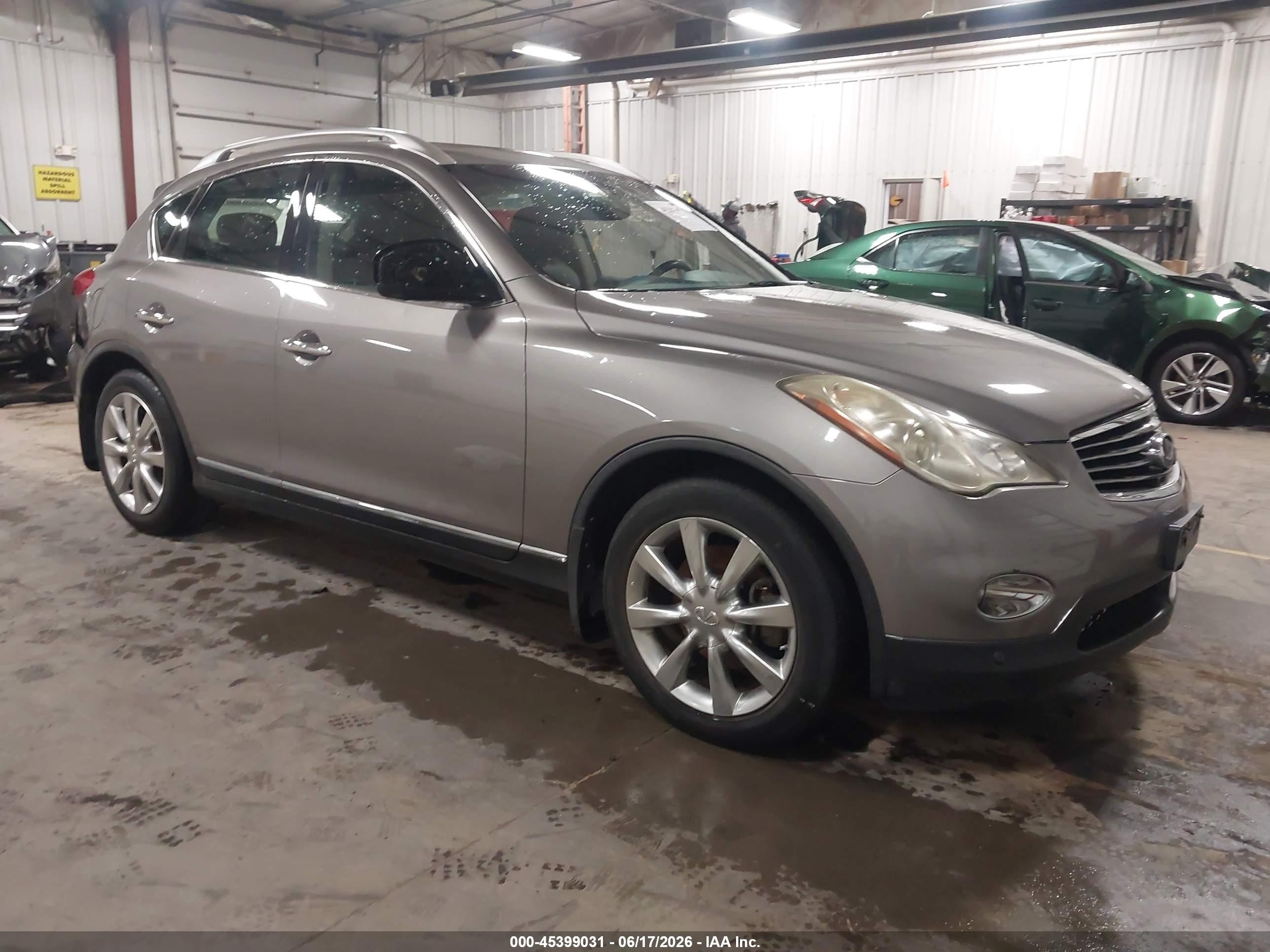 2008 Infiniti Ex35 Journey Gray vin: JNKAJ09F08M353088