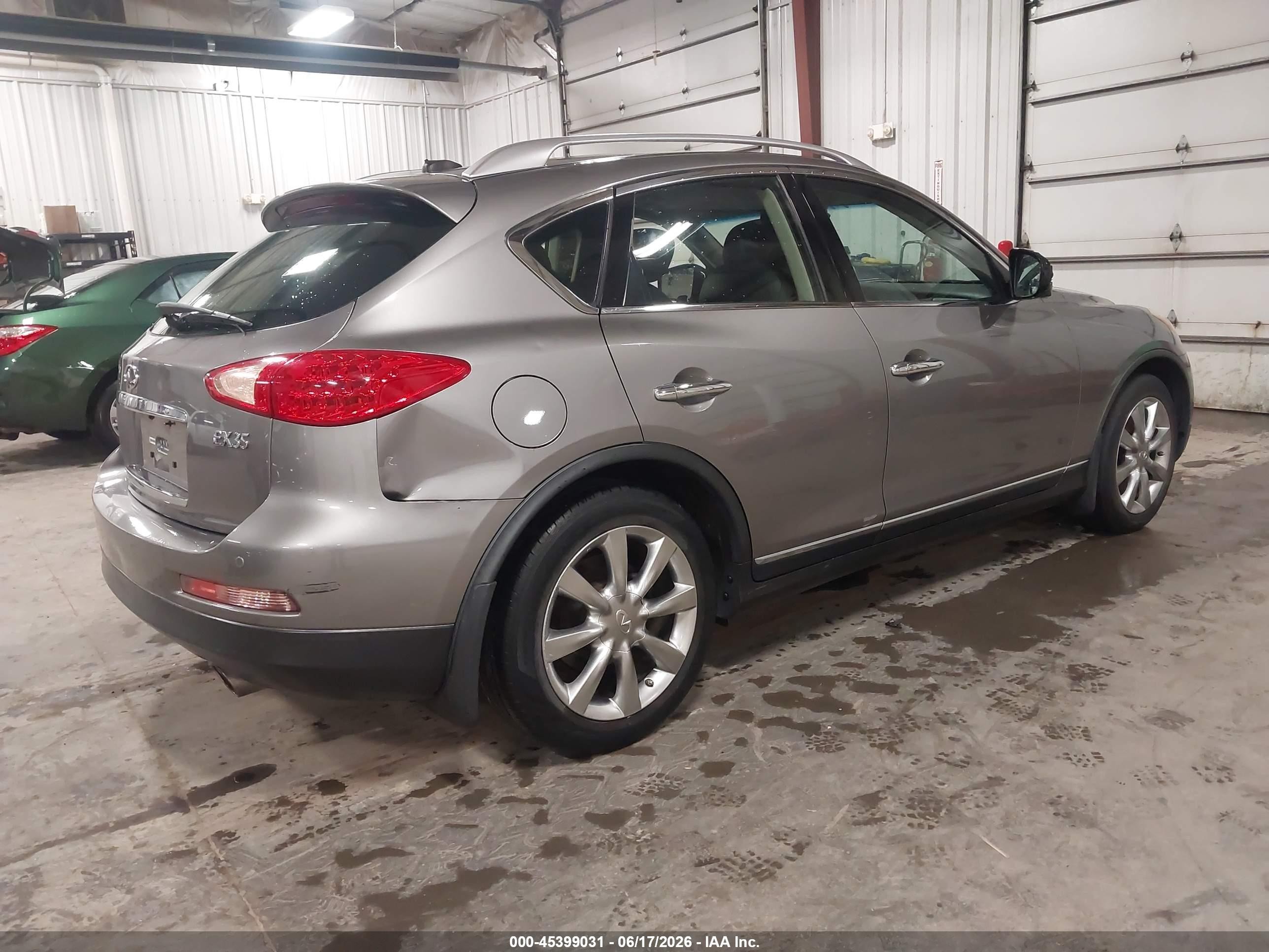 2008 Infiniti Ex35 Journey Gray vin: JNKAJ09F08M353088