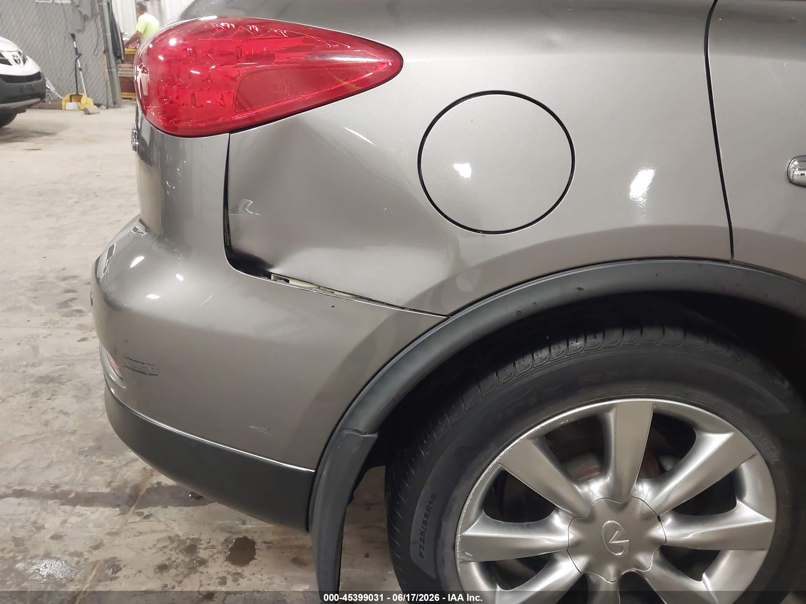 2008 Infiniti Ex35 Journey Gray vin: JNKAJ09F08M353088