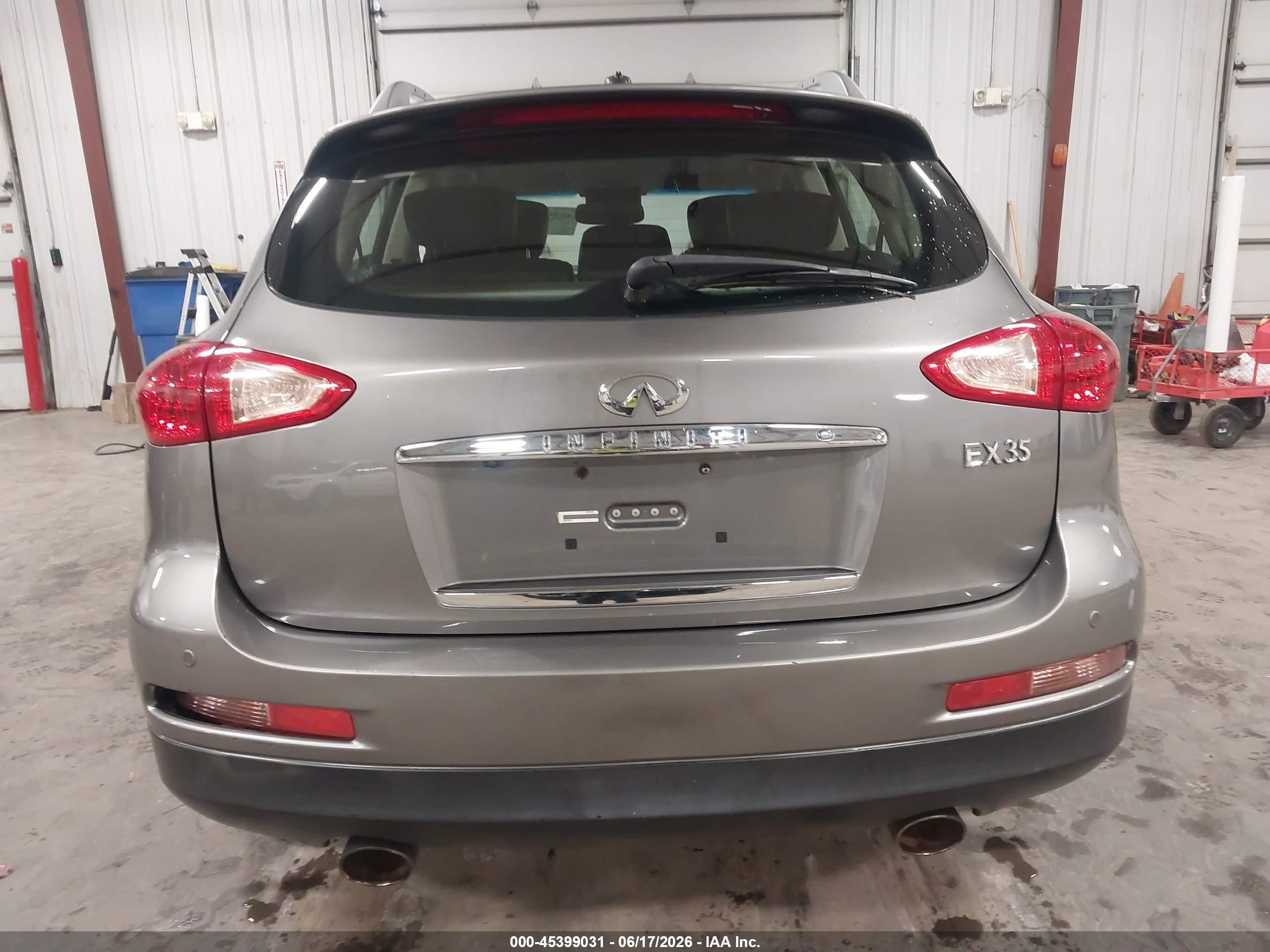 2008 Infiniti Ex35 Journey Gray vin: JNKAJ09F08M353088