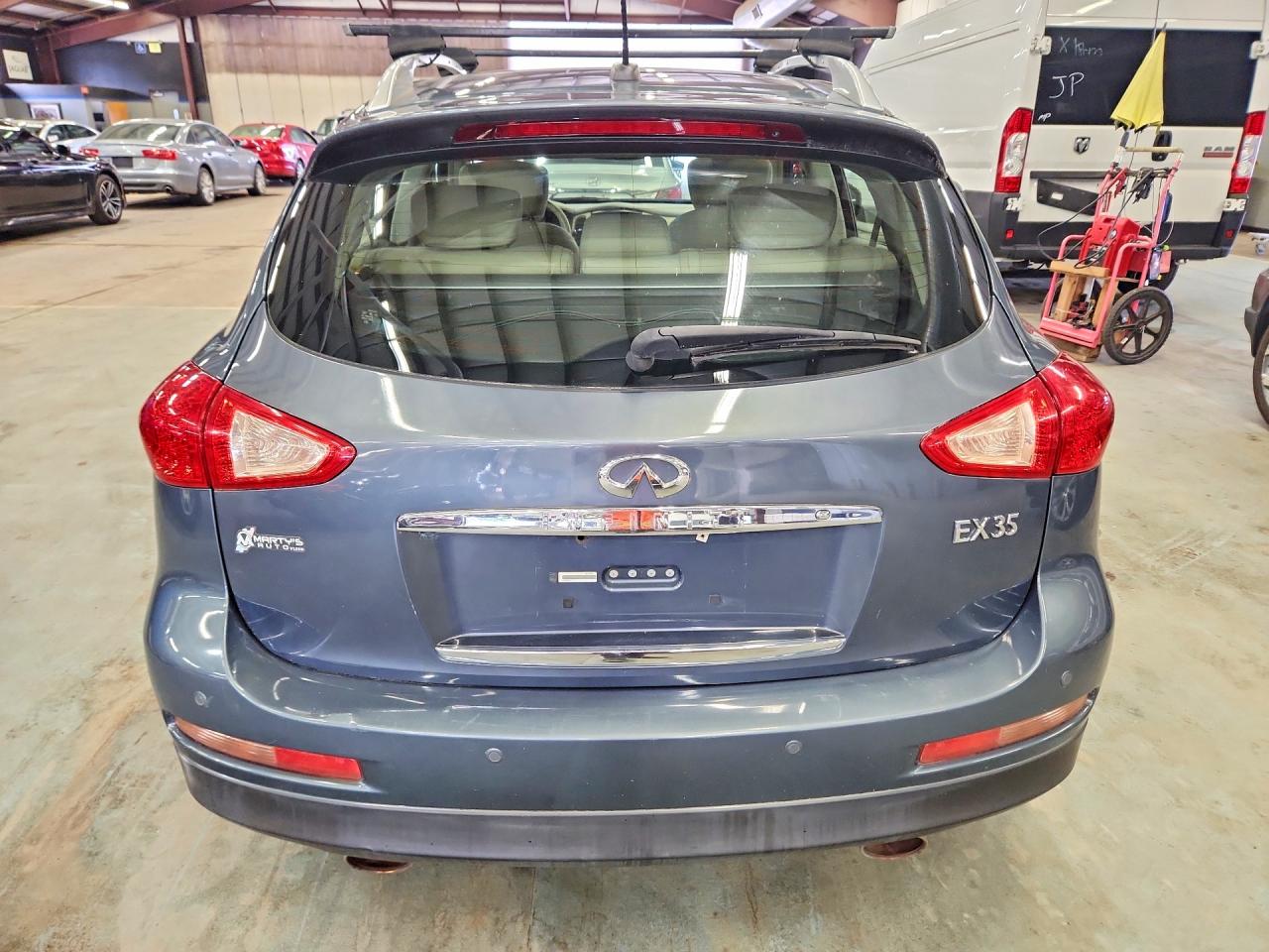 2008 Infiniti Ex35 Base Синий vin: JNKAJ09F08M355536