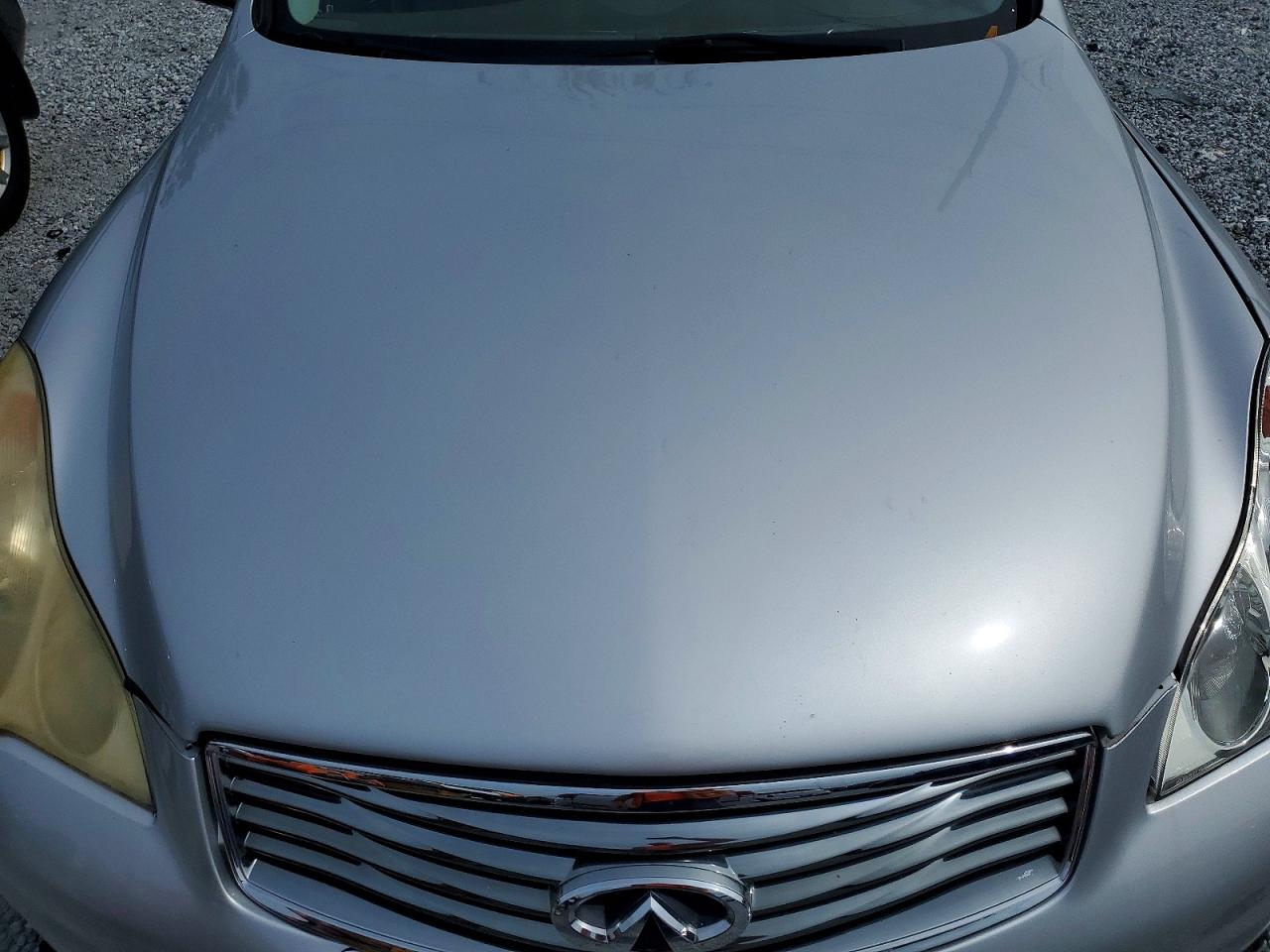 2008 Infiniti Ex35 Base Silver vin: JNKAJ09F08M358405