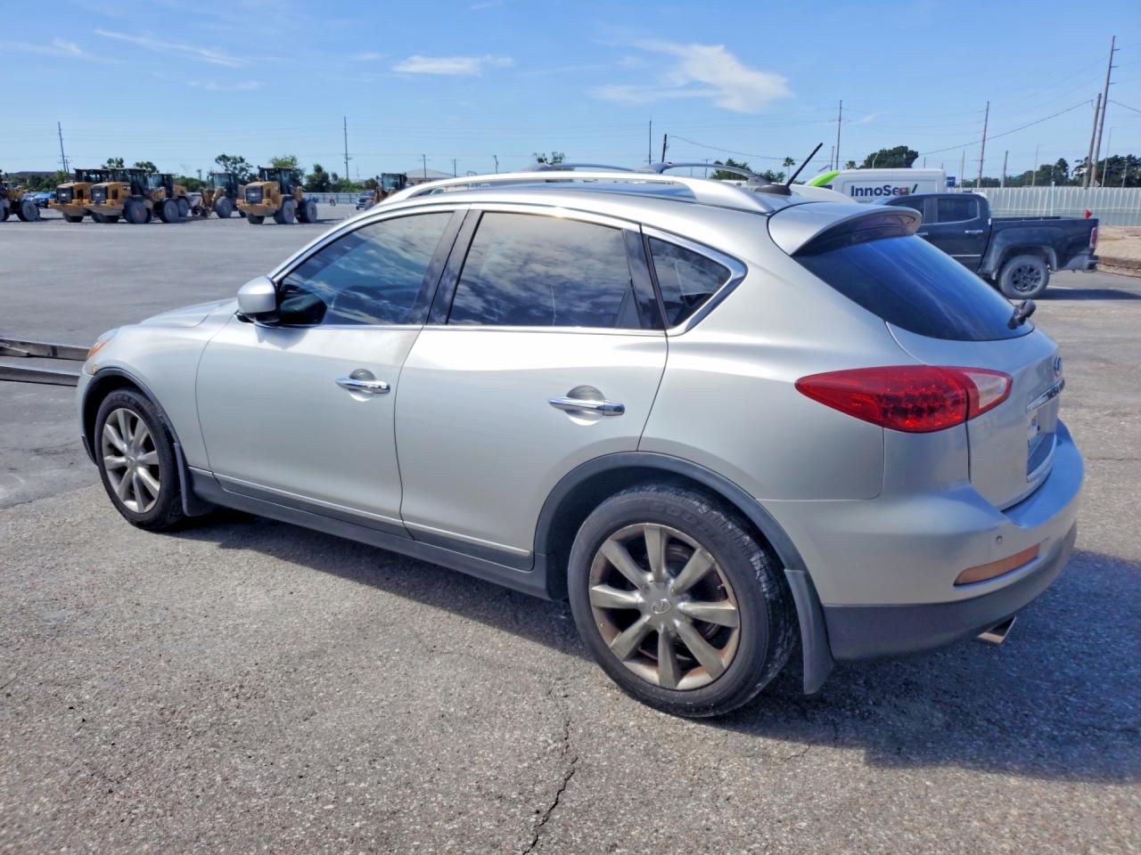 2008 Infiniti Ex35 Base Silver vin: JNKAJ09F08M358405