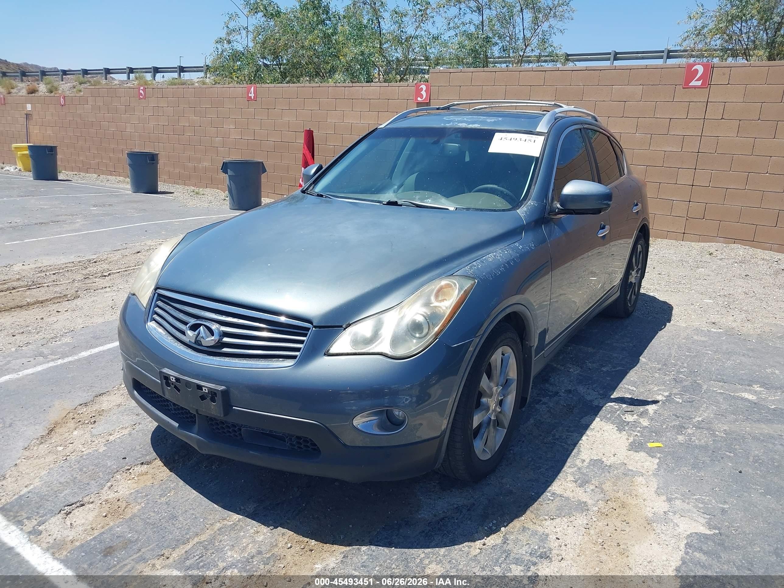 2008 Infiniti Ex35 Journey Blue vin: JNKAJ09F08M358730