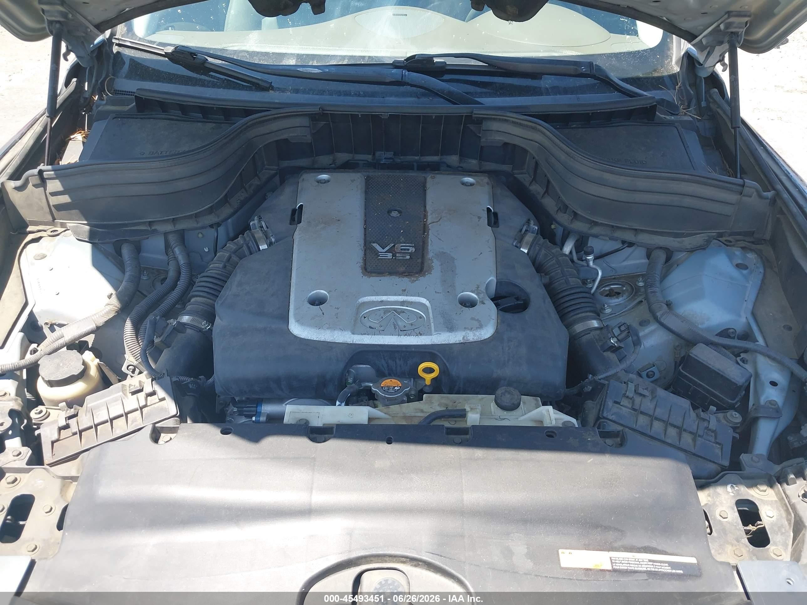 2008 Infiniti Ex35 Journey Blue vin: JNKAJ09F08M358730