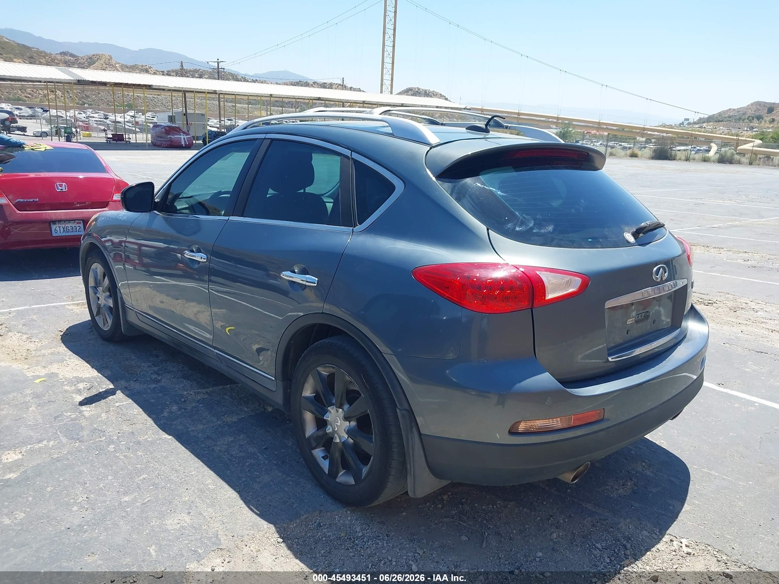 2008 Infiniti Ex35 Journey Blue vin: JNKAJ09F08M358730