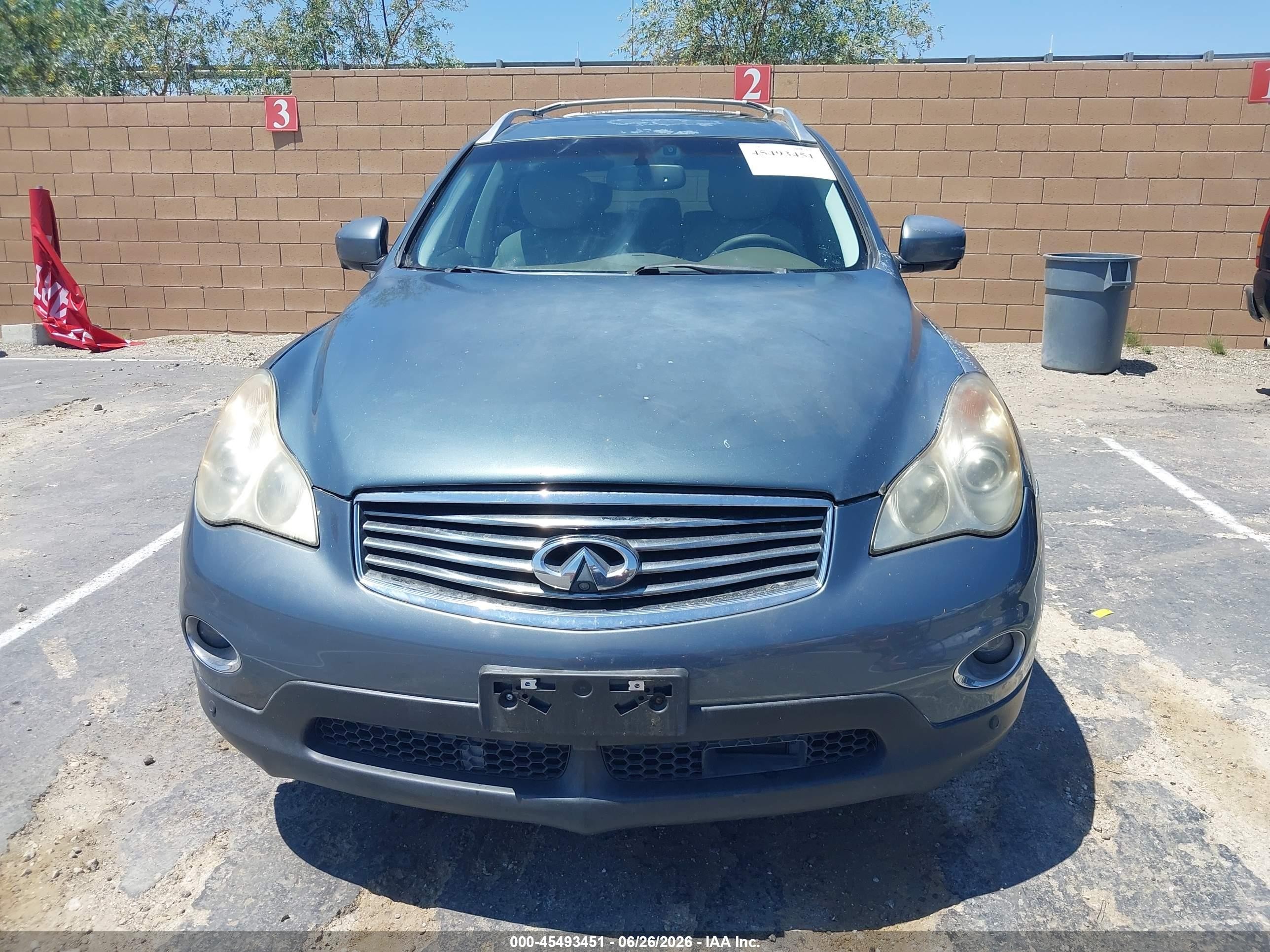 2008 Infiniti Ex35 Journey Blue vin: JNKAJ09F08M358730