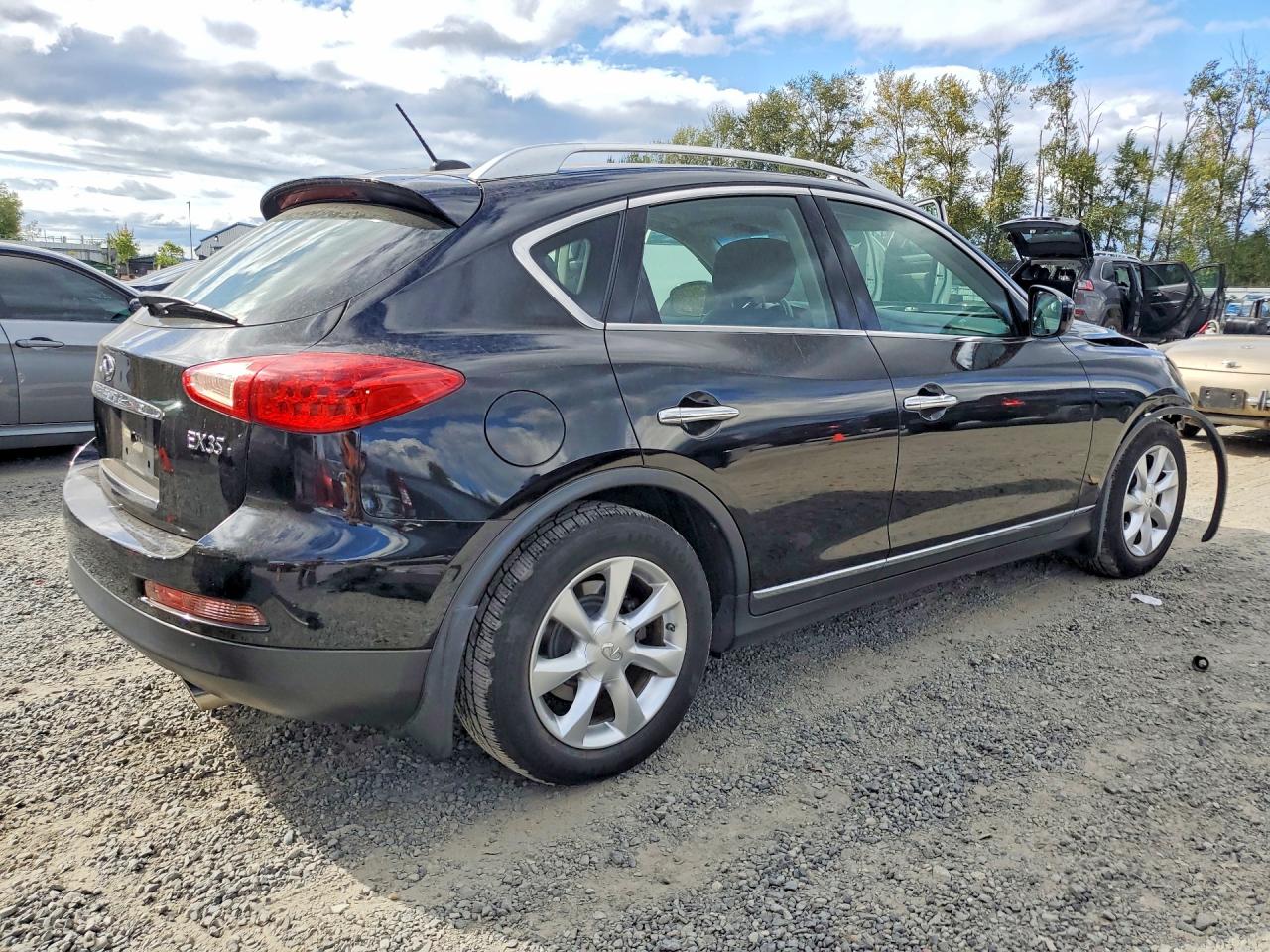 2009 Infiniti Ex35 Base Черный vin: JNKAJ09F09M950520