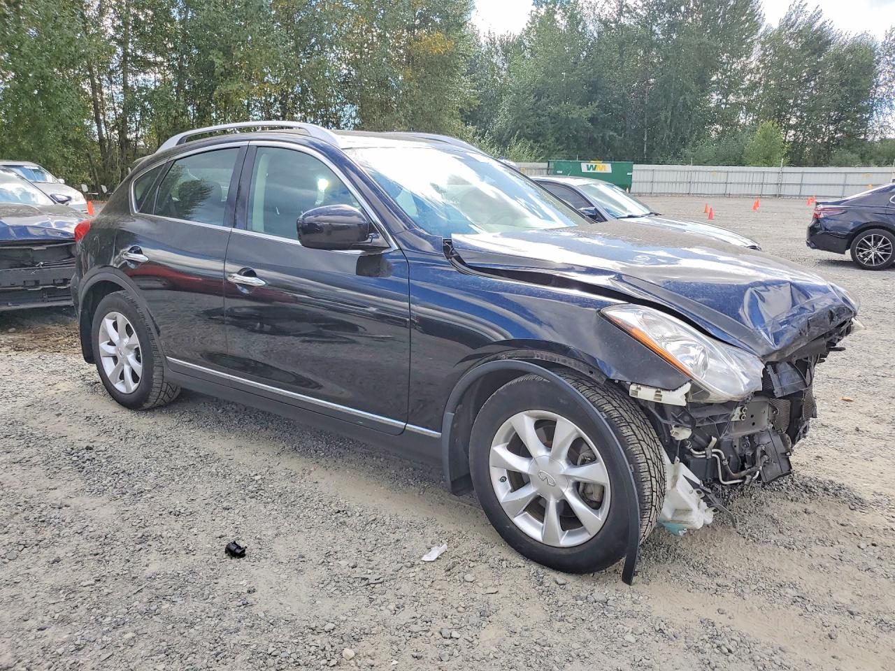 2009 Infiniti Ex35 Base Черный vin: JNKAJ09F09M950520