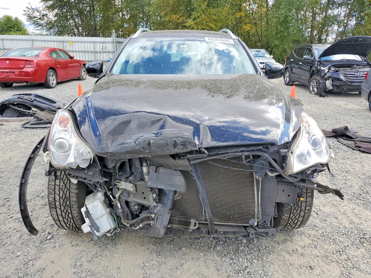 2009 Infiniti Ex35 Base Черный vin: JNKAJ09F09M950520