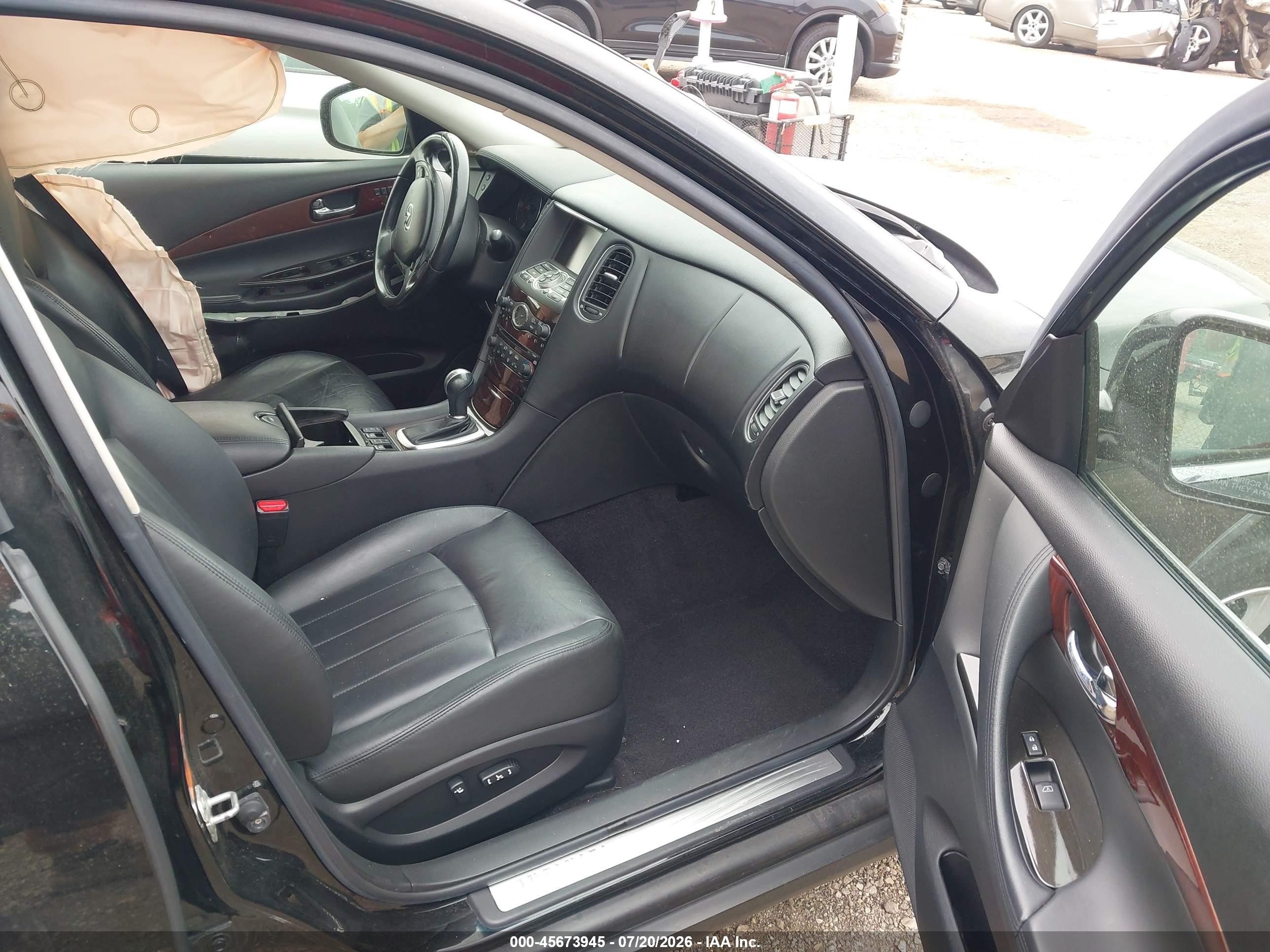 2009 Infiniti Ex35 Journey Black vin: JNKAJ09F09M951280