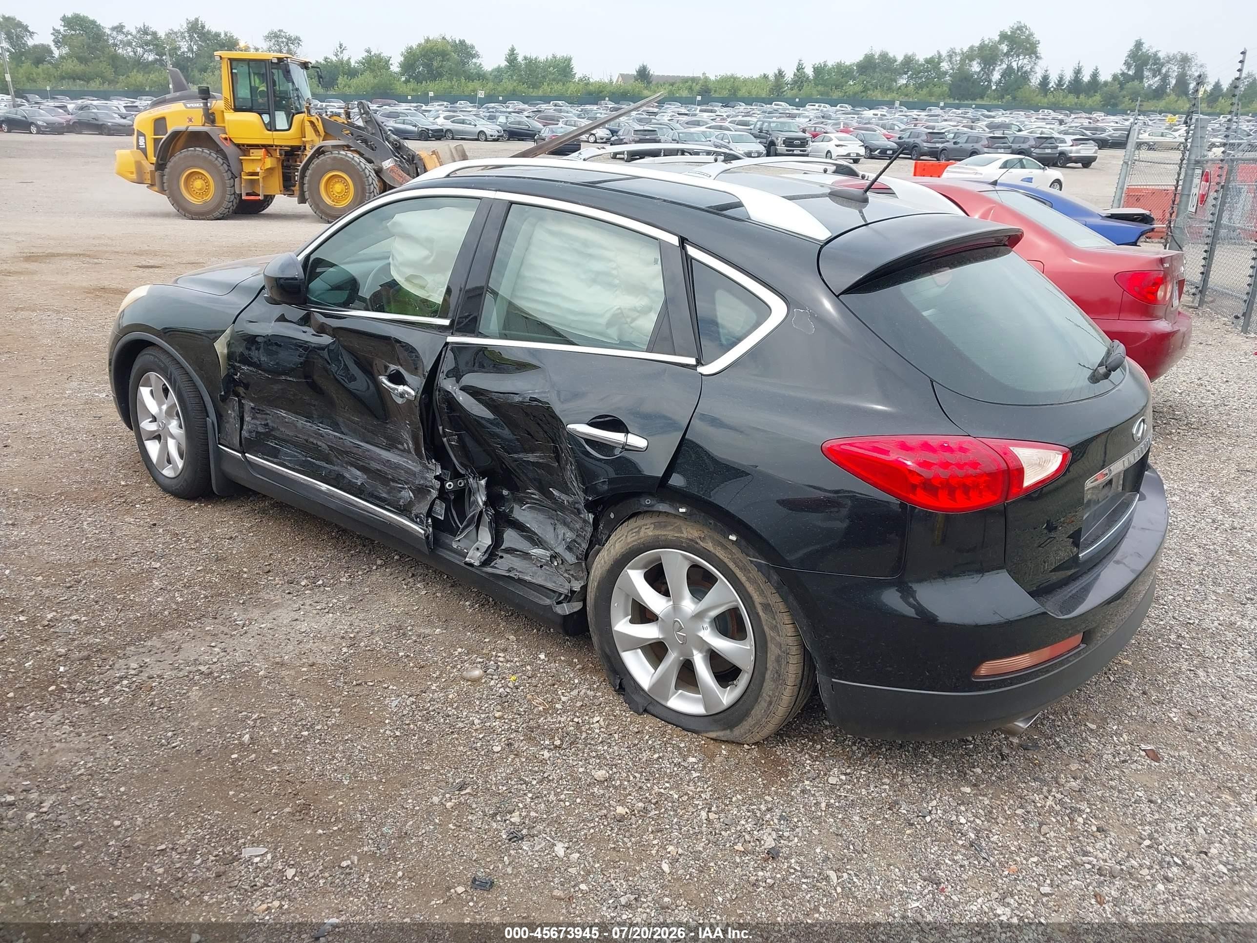 2009 Infiniti Ex35 Journey Black vin: JNKAJ09F09M951280