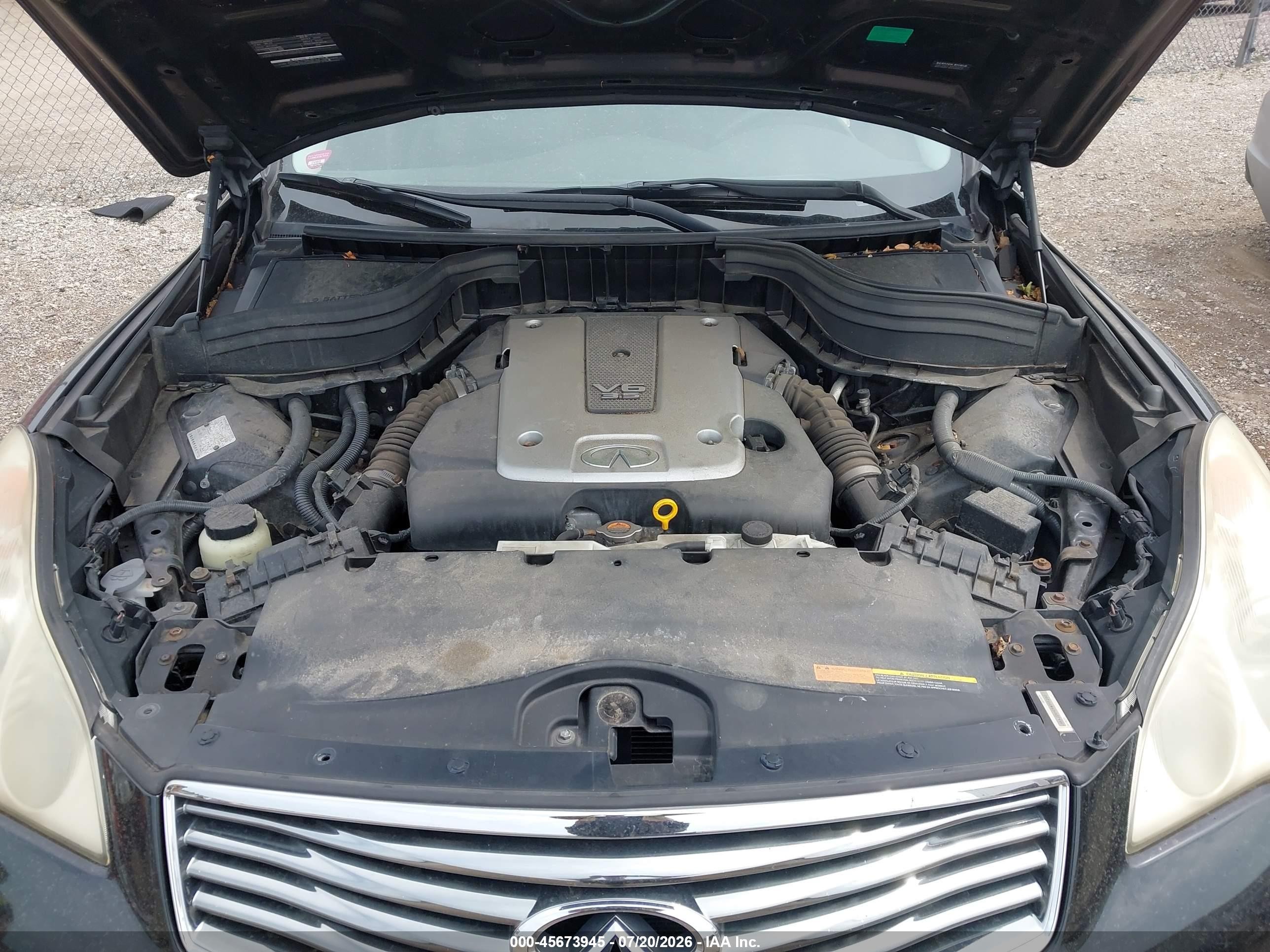 2009 Infiniti Ex35 Journey Black vin: JNKAJ09F09M951280
