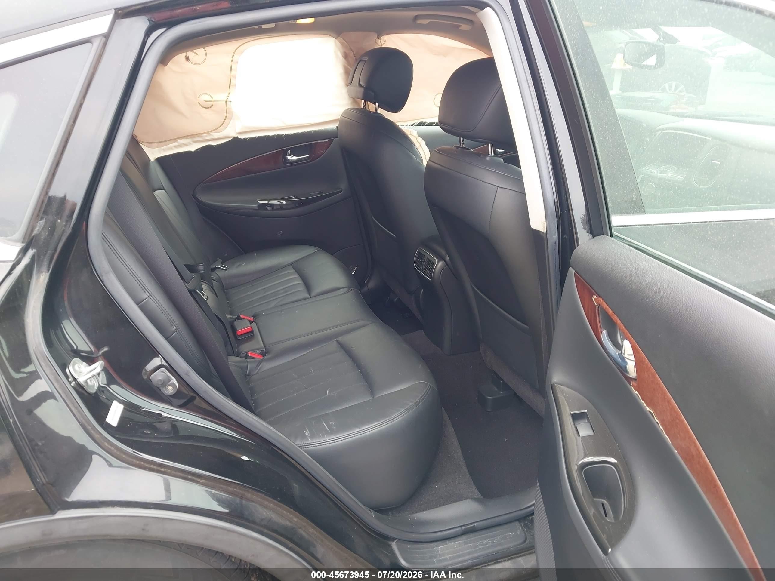 2009 Infiniti Ex35 Journey Black vin: JNKAJ09F09M951280