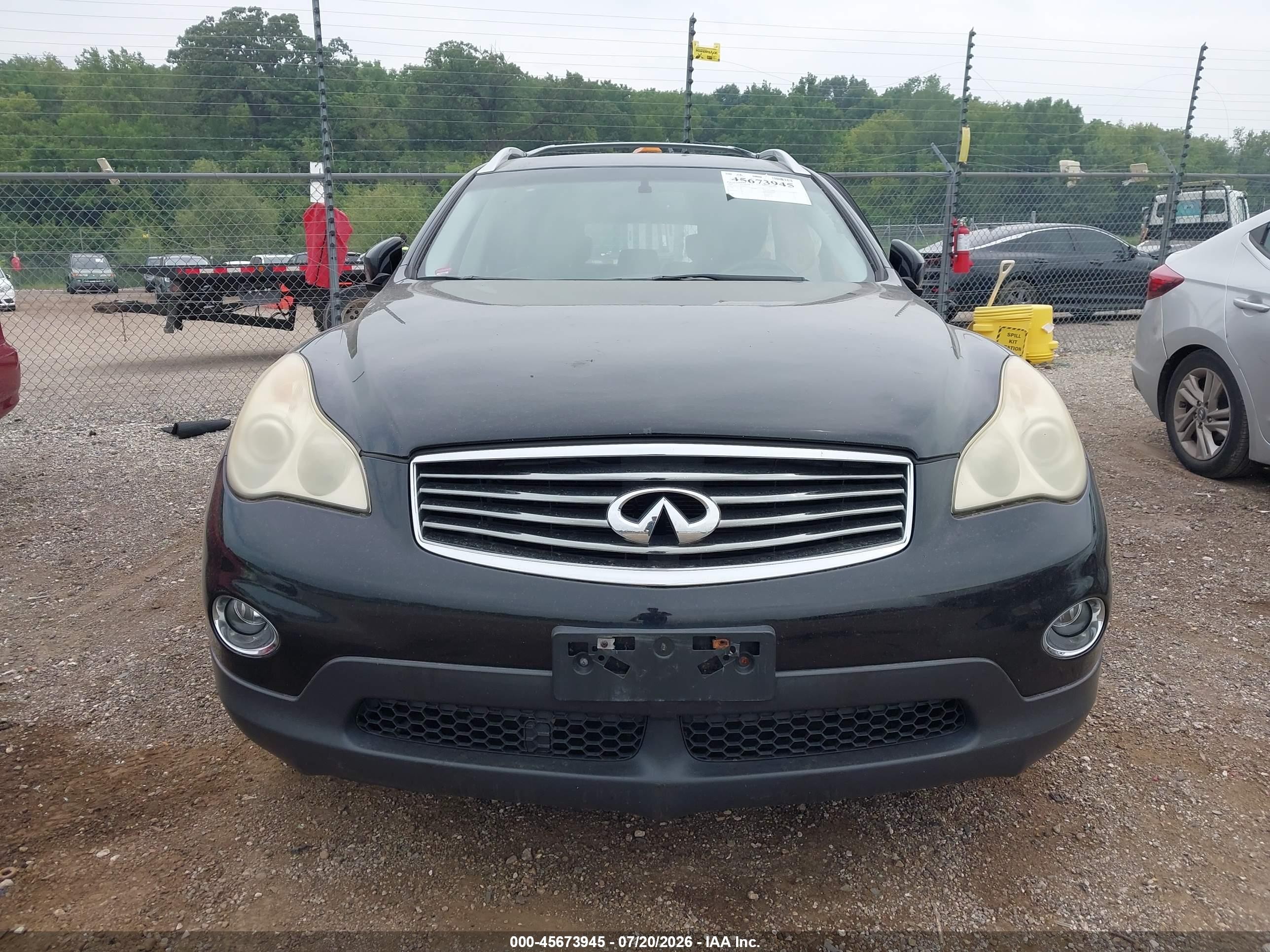 2009 Infiniti Ex35 Journey Black vin: JNKAJ09F09M951280