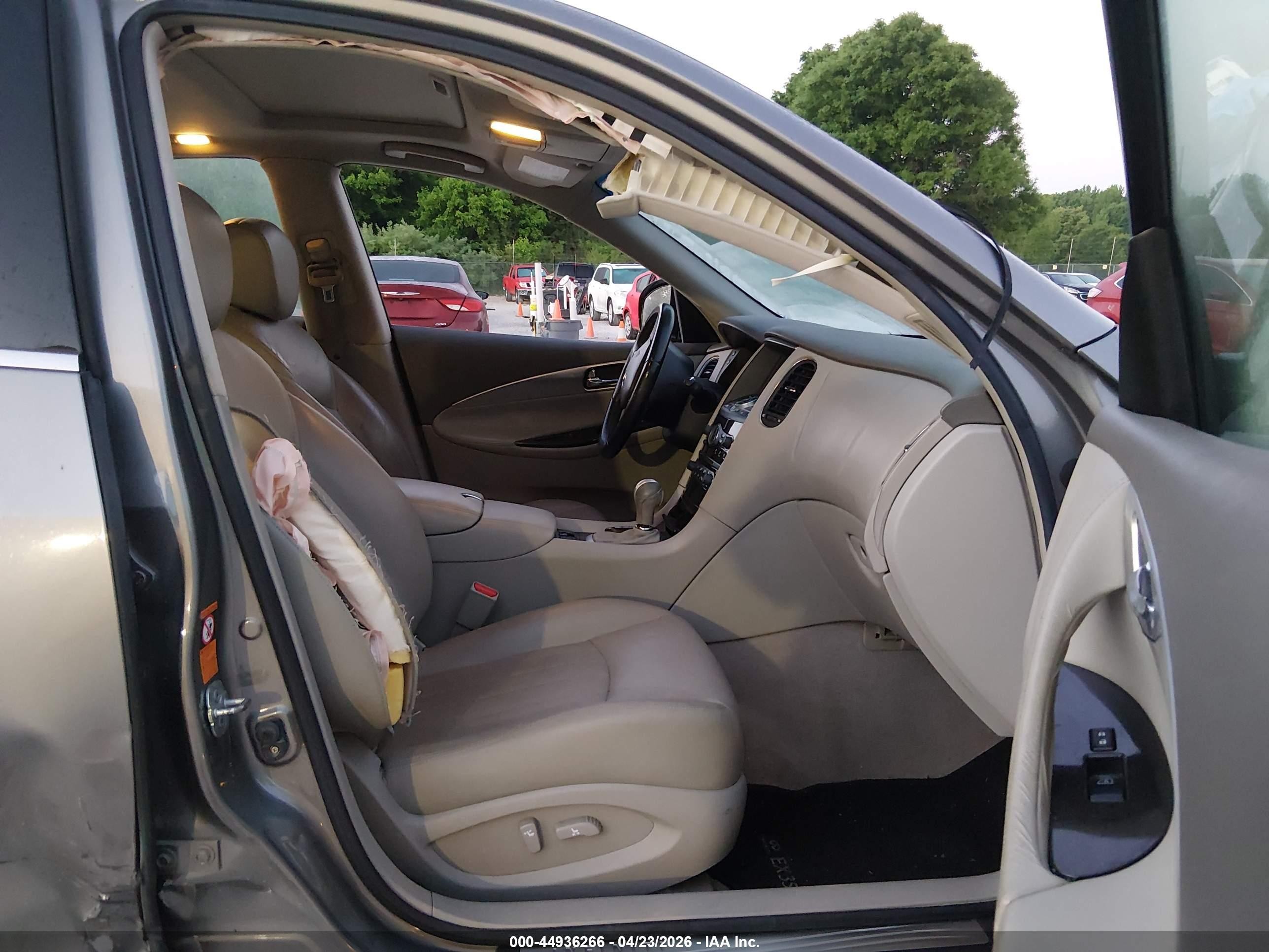 2008 Infiniti Ex35 Journey Gray vin: JNKAJ09F18M353570