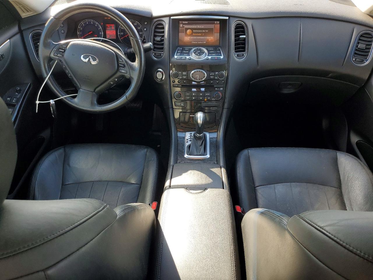 2008 Infiniti Ex35 Base Silver vin: JNKAJ09F18M354735