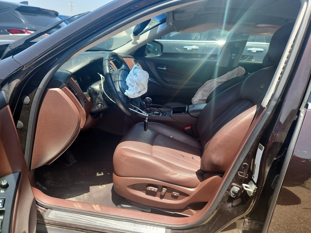 2008 Infiniti Ex35 Base Brown vin: JNKAJ09F18M358980