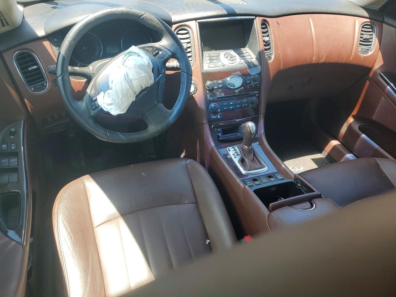 2008 Infiniti Ex35 Base Brown vin: JNKAJ09F18M358980