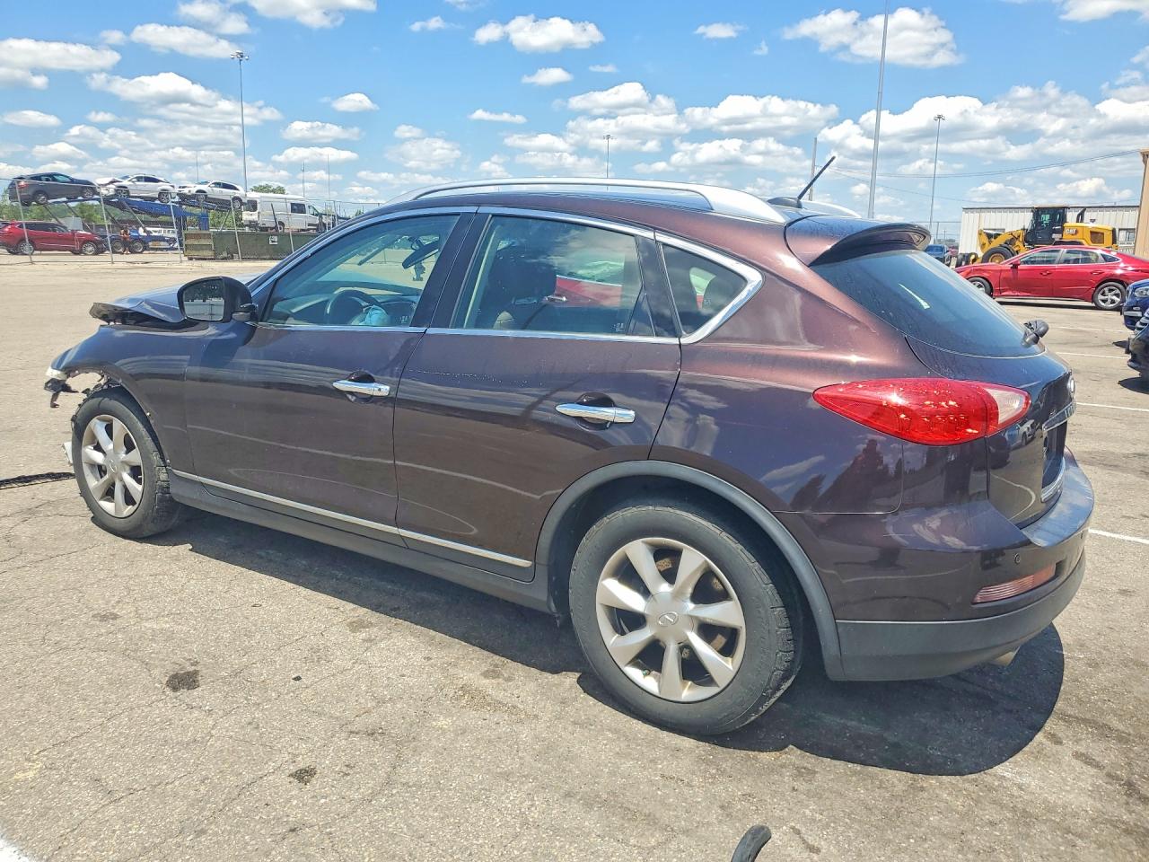 2008 Infiniti Ex35 Base Brown vin: JNKAJ09F18M358980