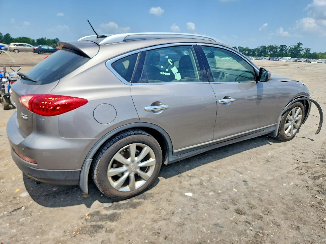 2008 Infiniti Ex35 Base Gray vin: JNKAJ09F18M359840