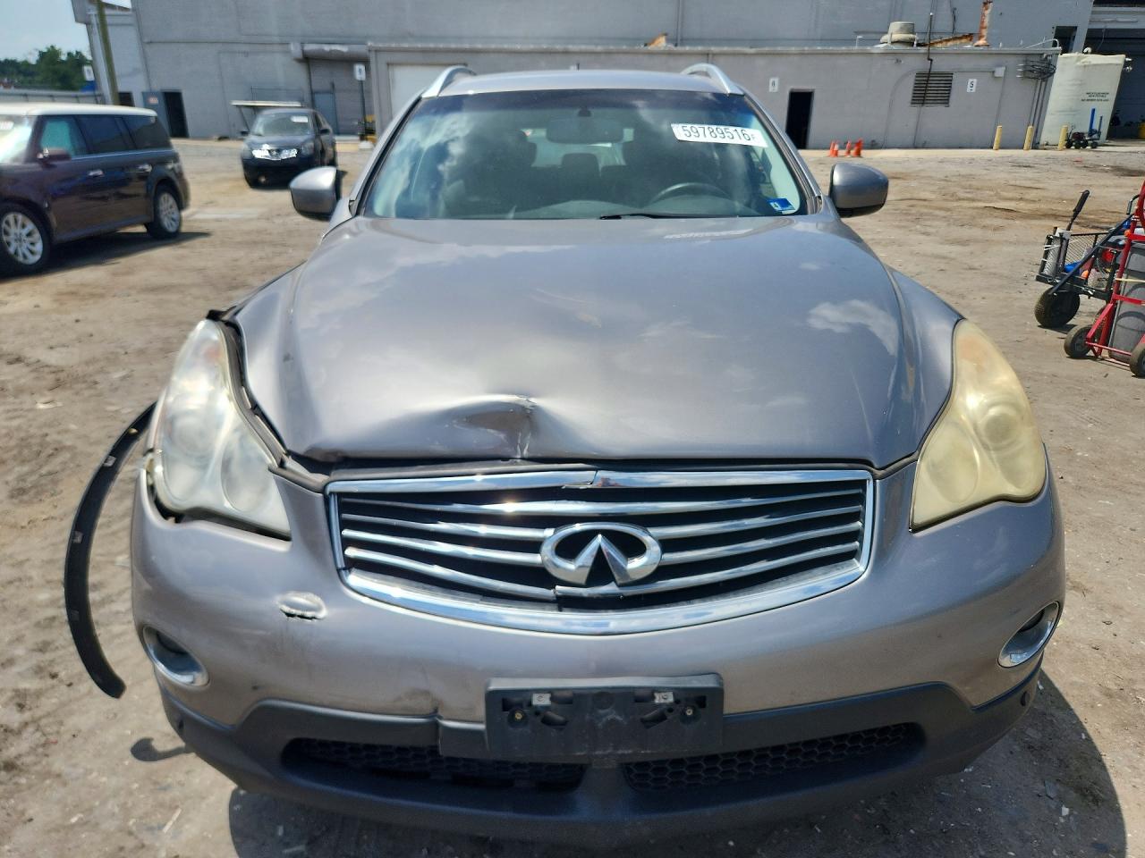 2008 Infiniti Ex35 Base Gray vin: JNKAJ09F18M359840