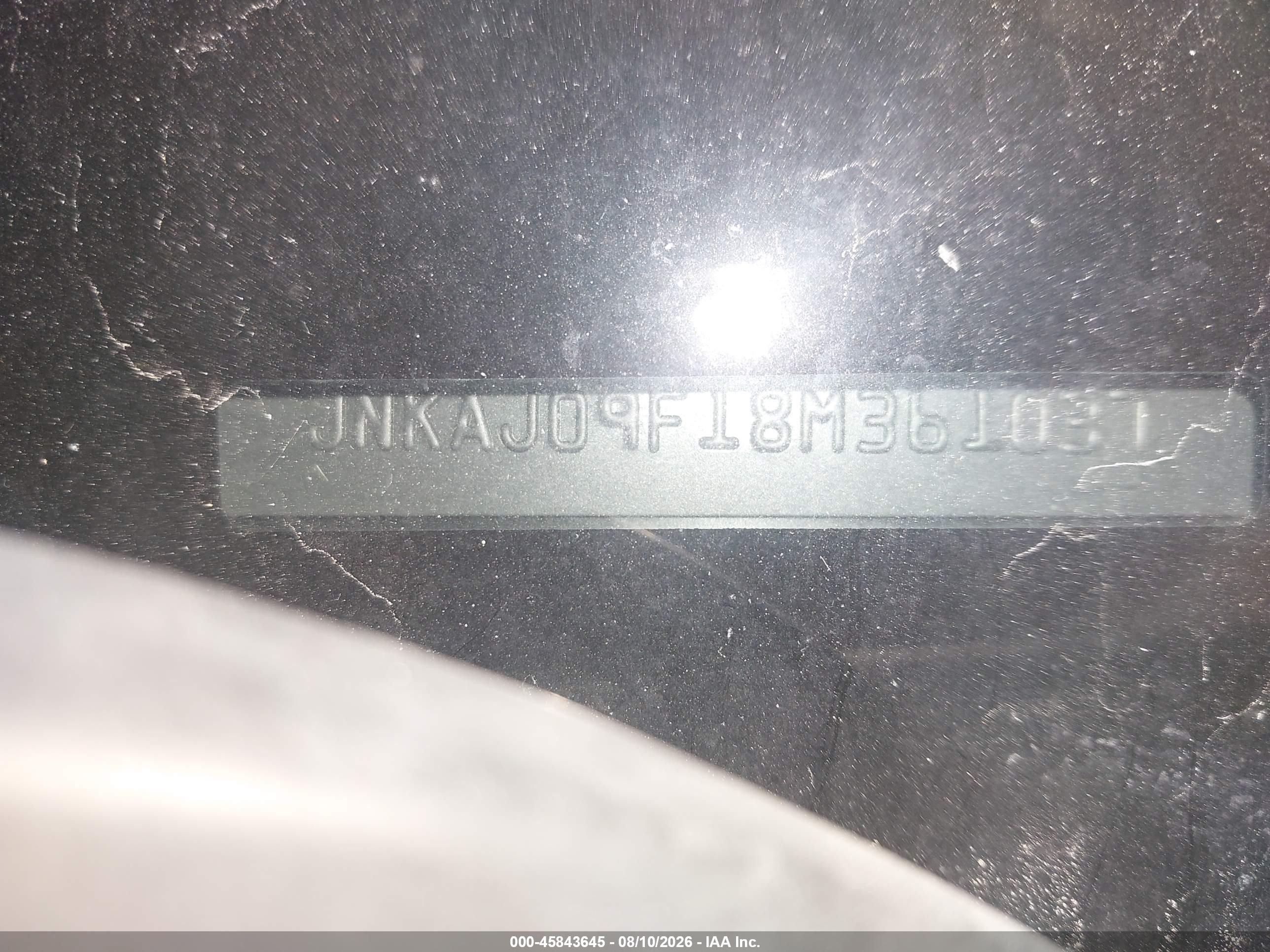 2008 Infiniti Ex35 Journey White vin: JNKAJ09F18M361037