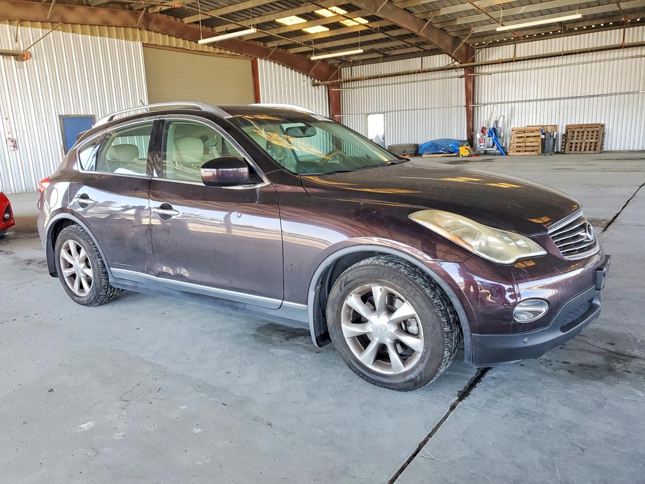2008 Infiniti Ex35 Base/journey Purple vin: JNKAJ09F28M350449