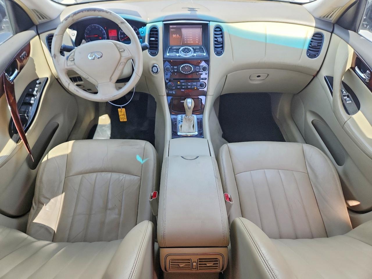 2008 Infiniti Ex35 Base White vin: JNKAJ09F28M359250
