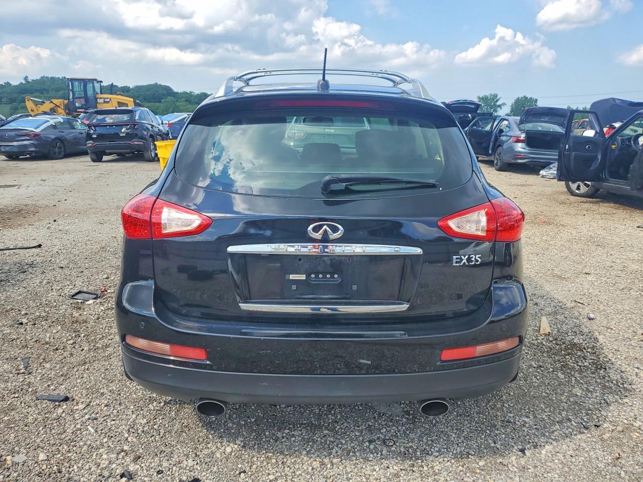 2008 Infiniti Ex35 Base Black vin: JNKAJ09F28M360138