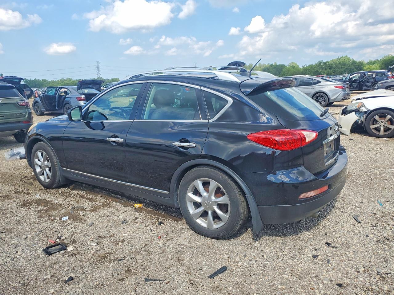 2008 Infiniti Ex35 Base Black vin: JNKAJ09F28M360138