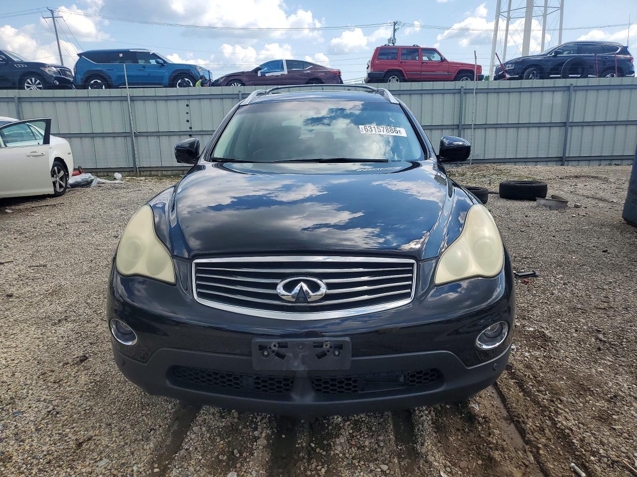 2008 Infiniti Ex35 Base Black vin: JNKAJ09F28M360138