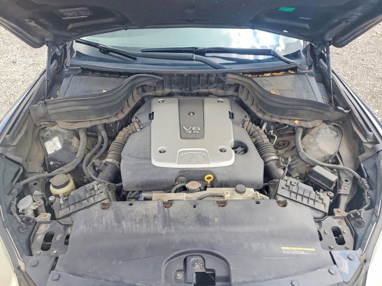 2008 Infiniti Ex35 Base Black vin: JNKAJ09F28M360138