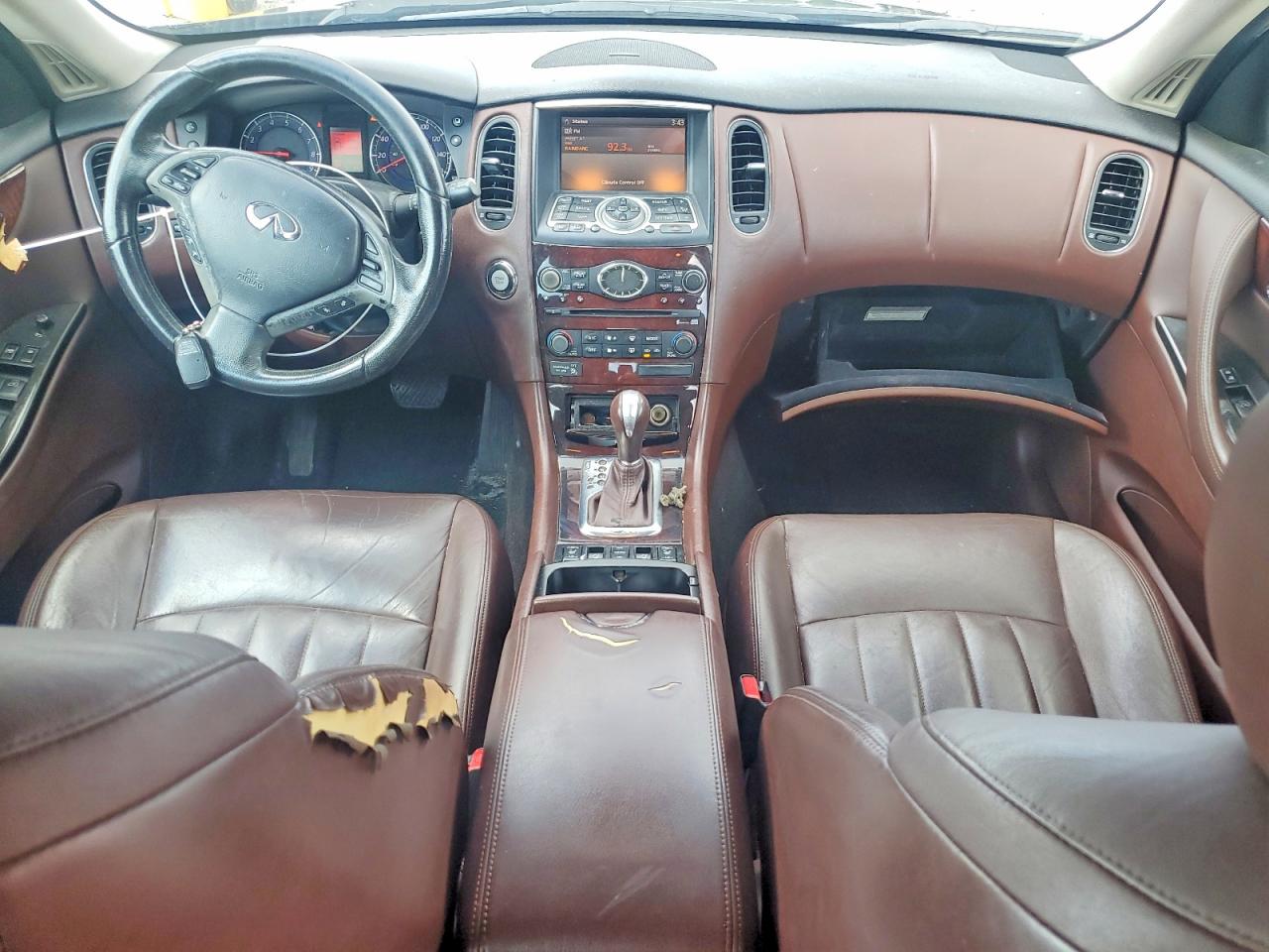 2008 Infiniti Ex35 Base Black vin: JNKAJ09F28M360138