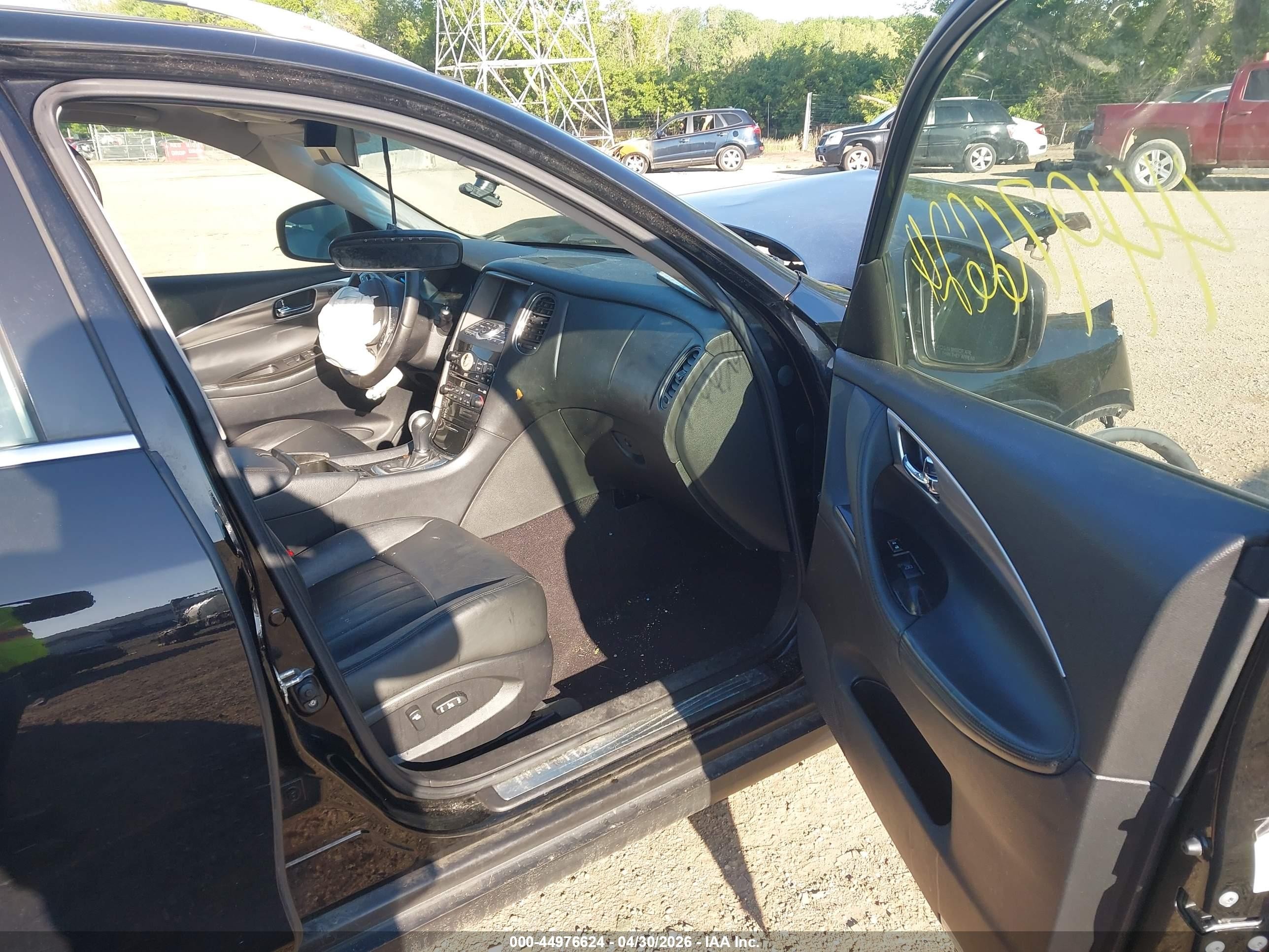 2008 Infiniti Ex35 Journey Black vin: JNKAJ09F28M361385