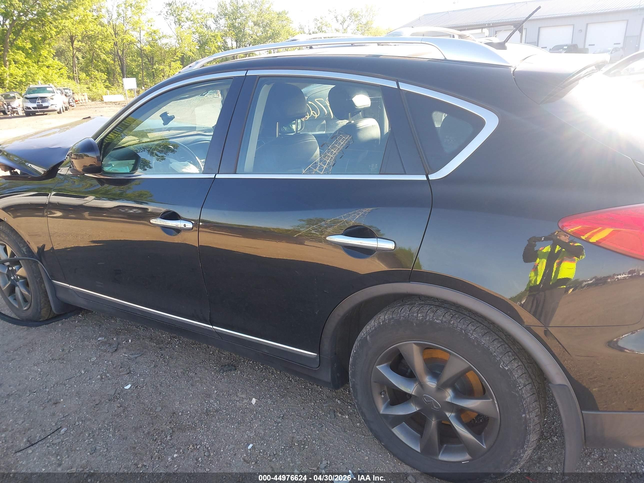 2008 Infiniti Ex35 Journey Black vin: JNKAJ09F28M361385