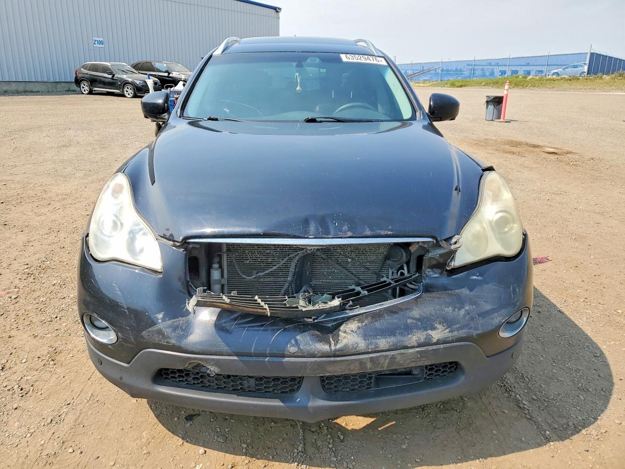 2008 Infiniti Ex35 Base Black vin: JNKAJ09F28M362665