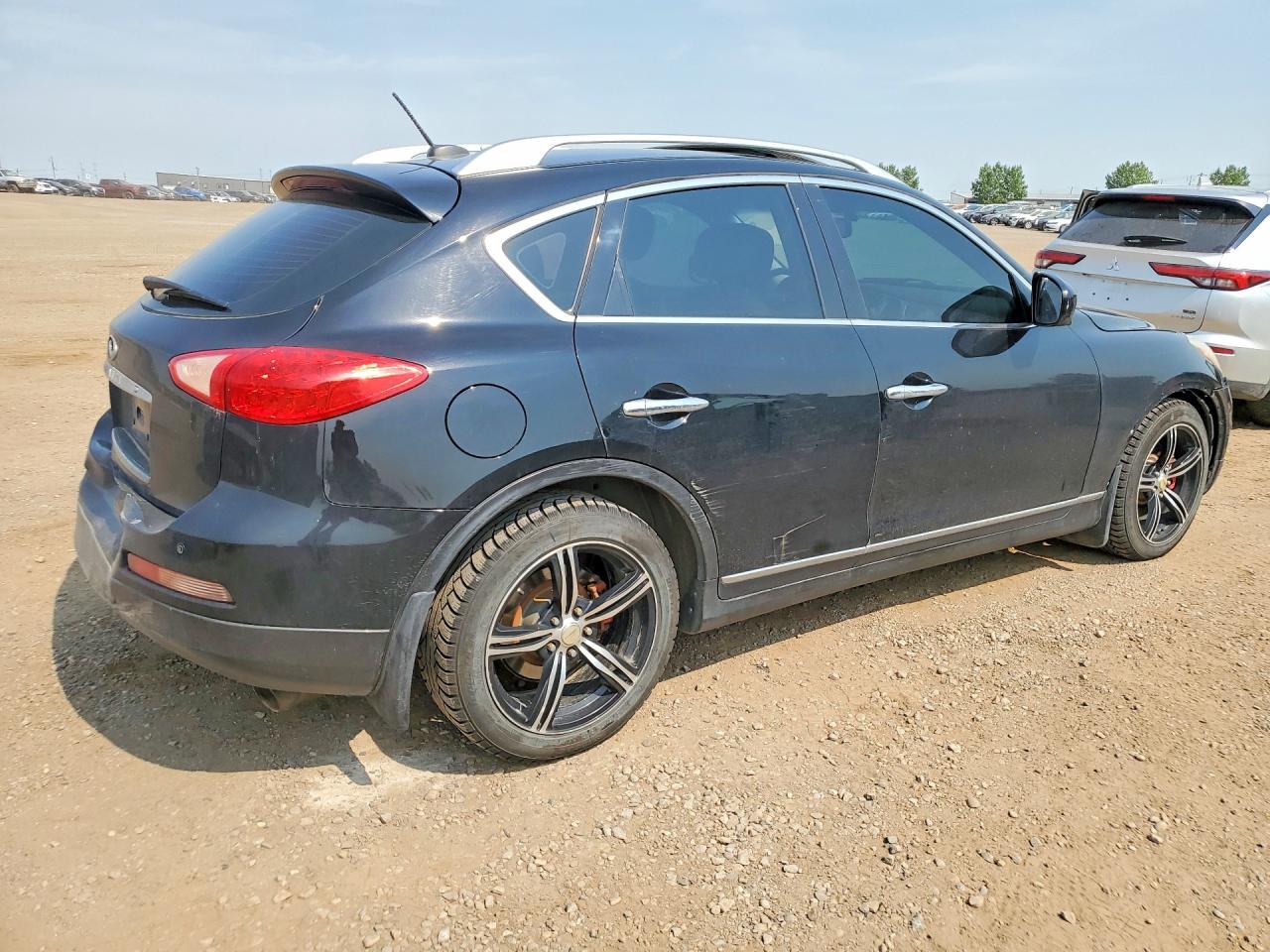 2008 Infiniti Ex35 Base Black vin: JNKAJ09F28M362665