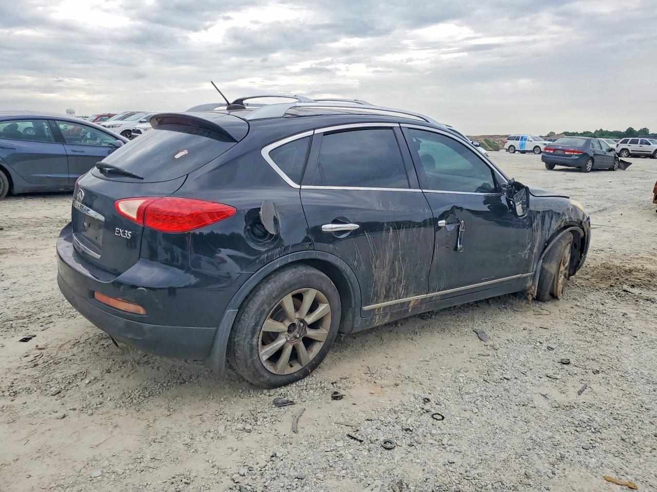 2009 Infiniti Ex35 Base Black vin: JNKAJ09F39M950933