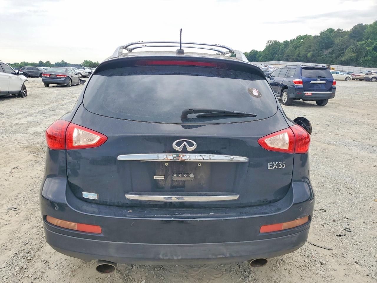 2009 Infiniti Ex35 Base Black vin: JNKAJ09F39M950933