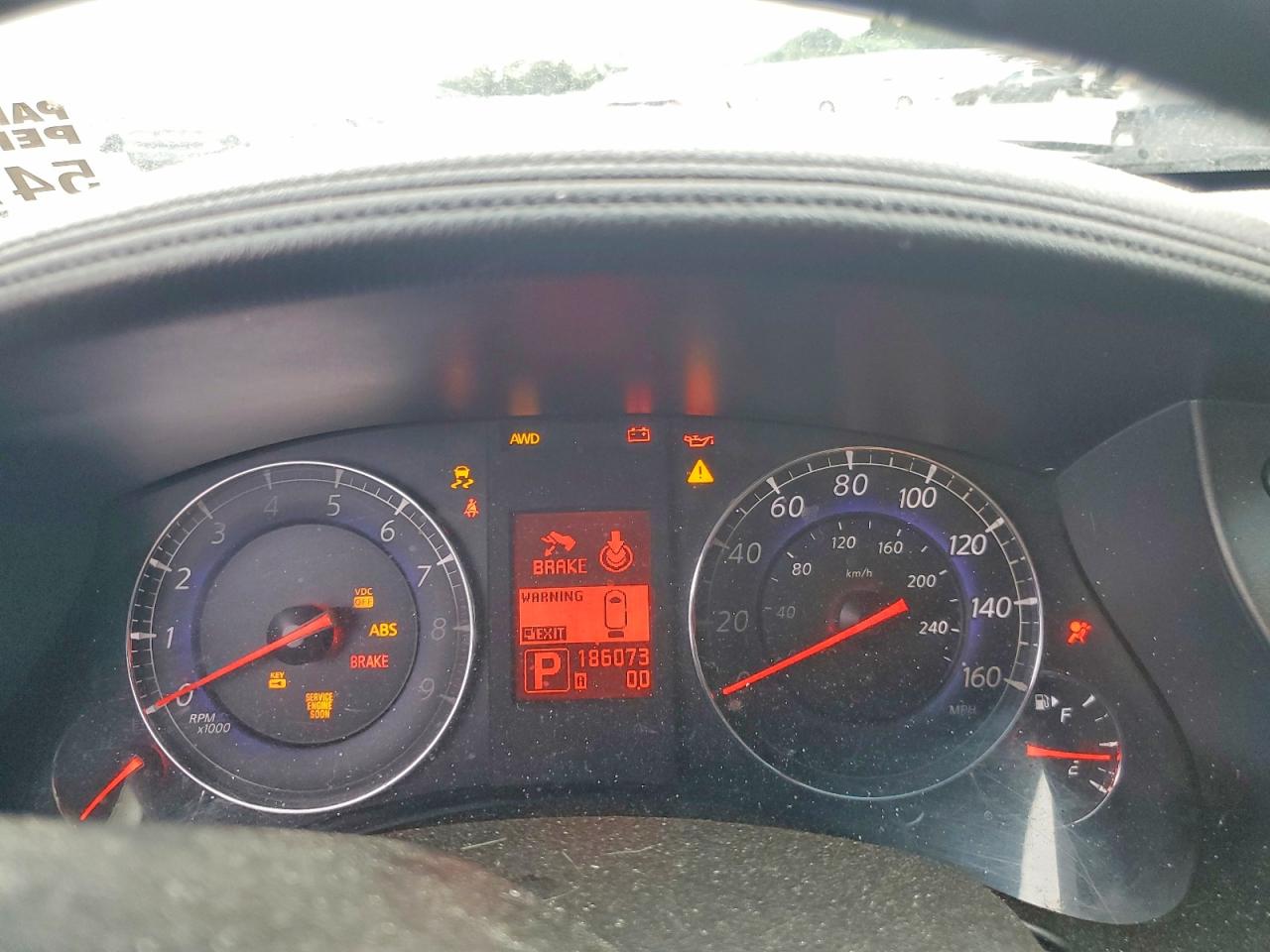 2009 Infiniti Ex35 Base Black vin: JNKAJ09F39M950933