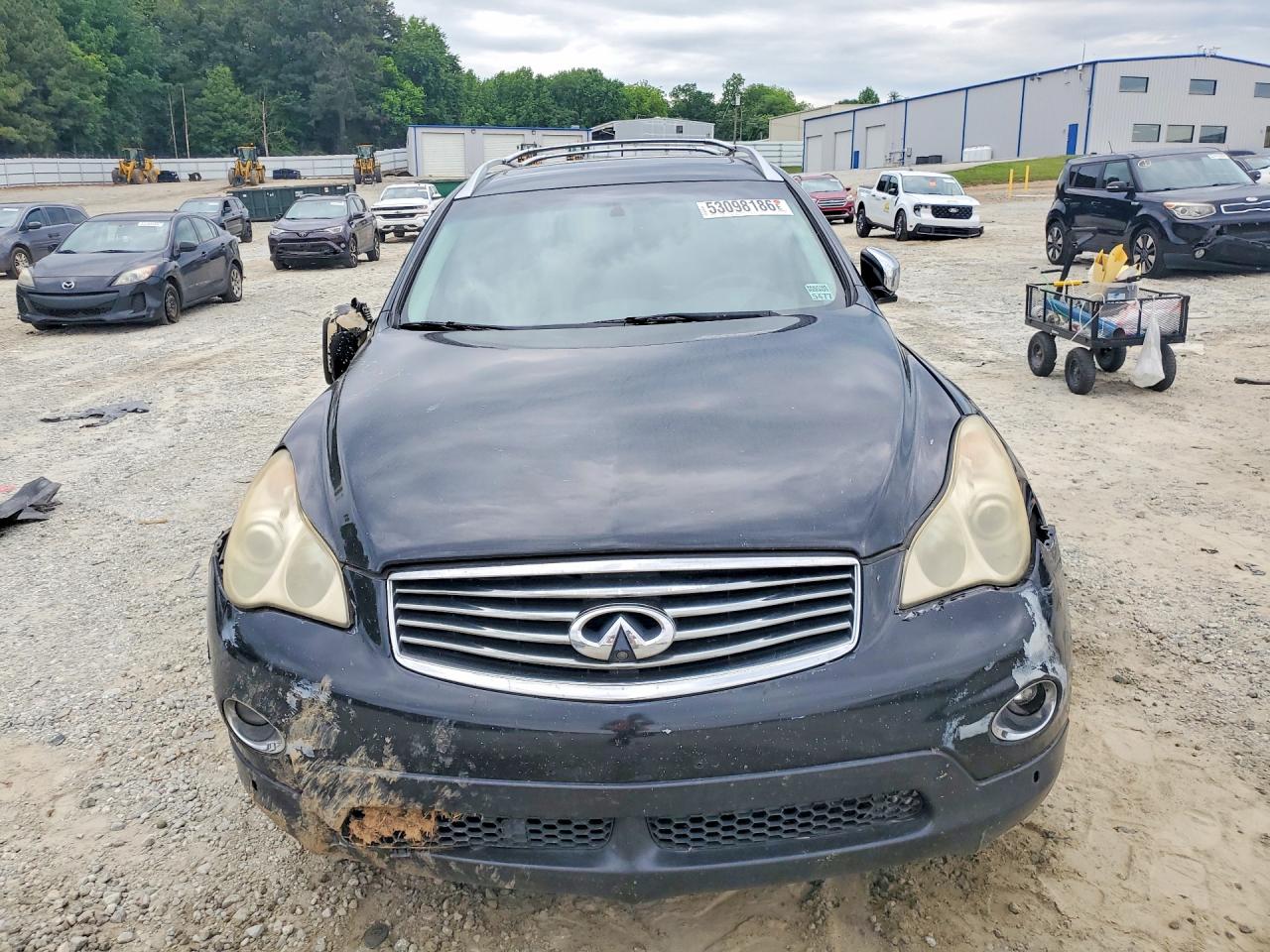 2009 Infiniti Ex35 Base Black vin: JNKAJ09F39M950933