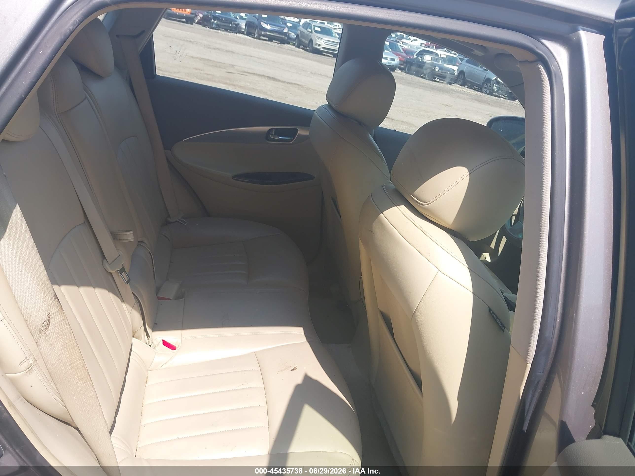 2008 Infiniti Ex35 Journey Gray vin: JNKAJ09F48M358598