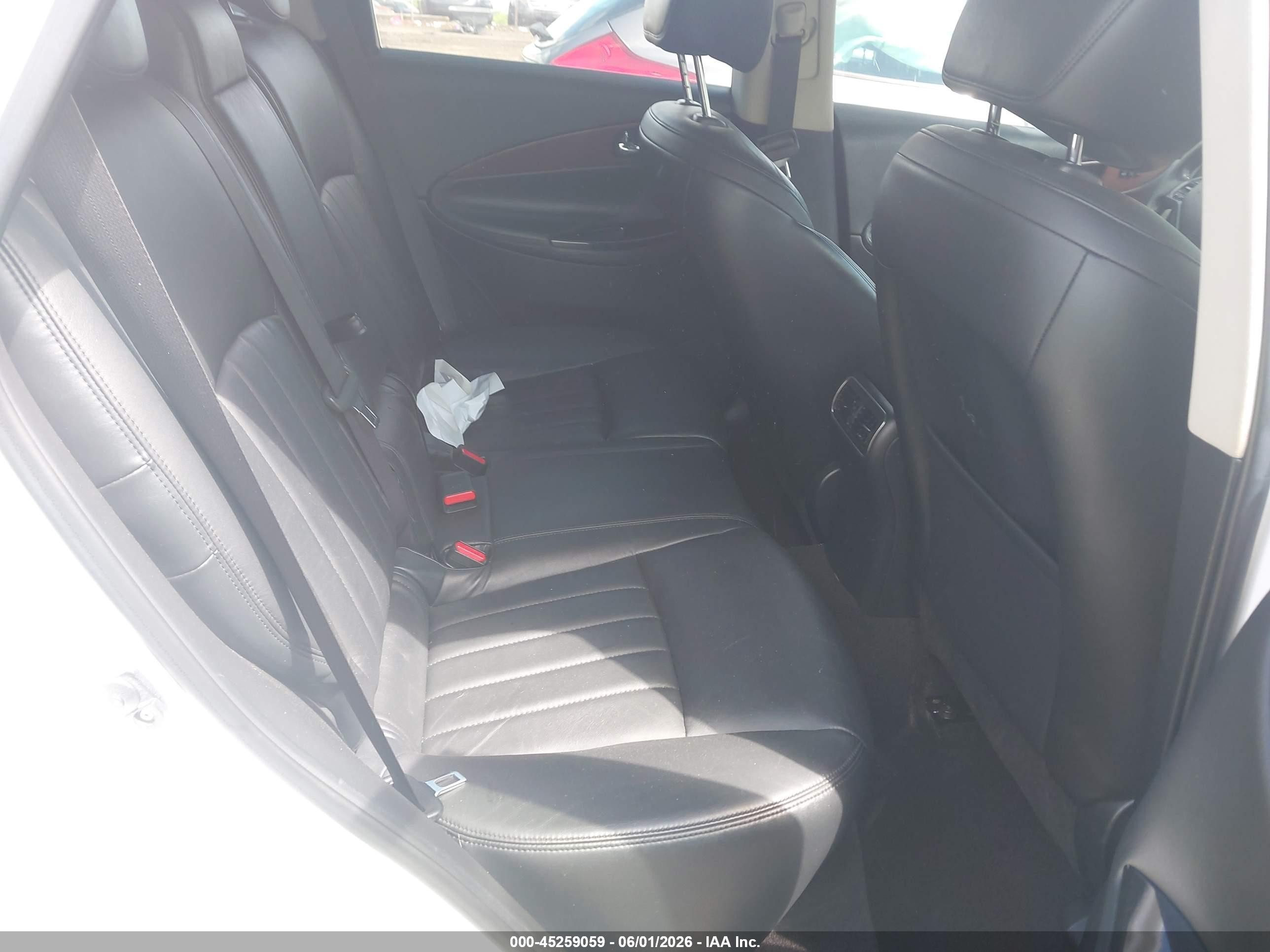 2008 Infiniti Ex35 Journey Белый vin: JNKAJ09F48M362277