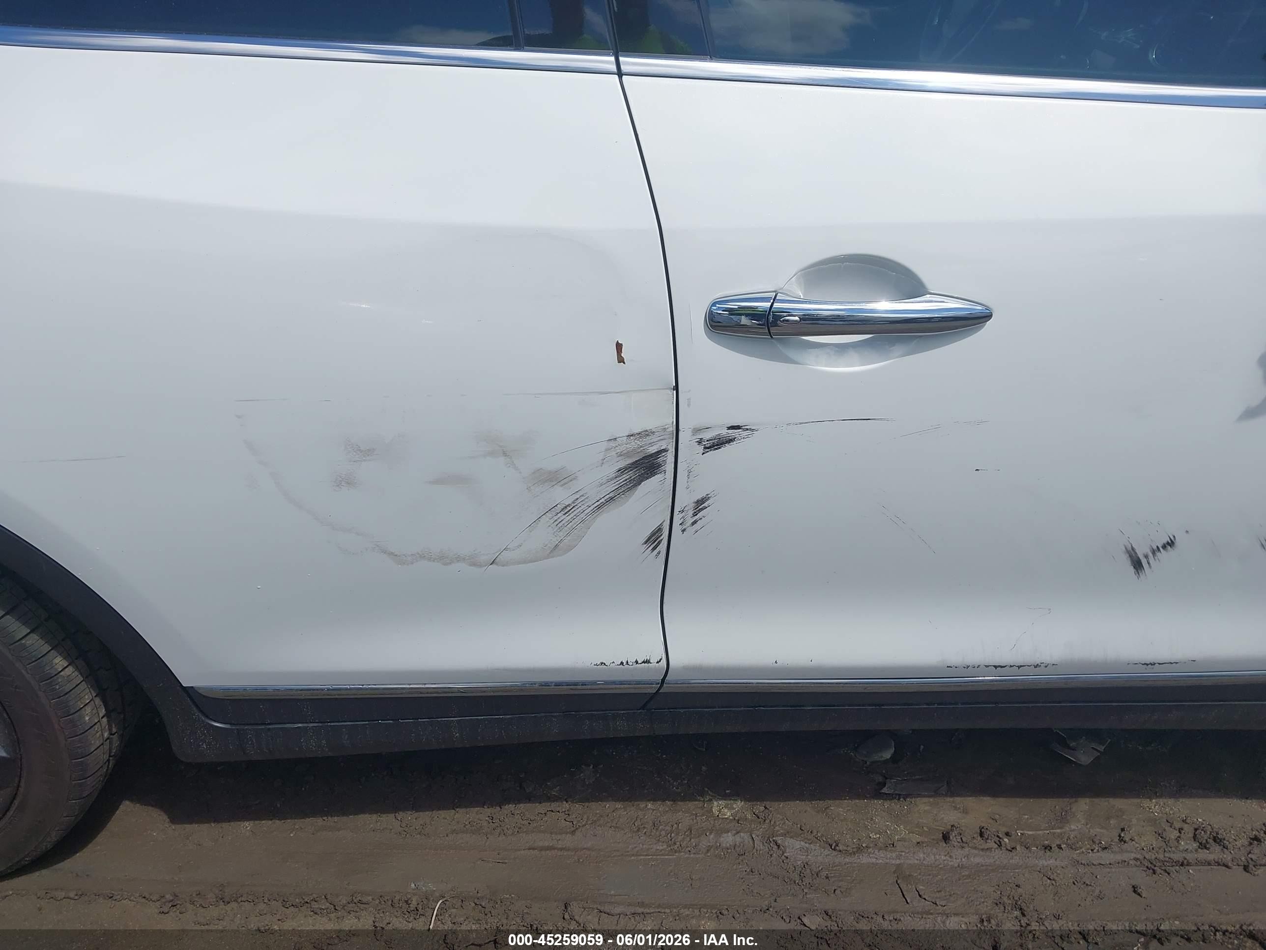 2008 Infiniti Ex35 Journey Белый vin: JNKAJ09F48M362277