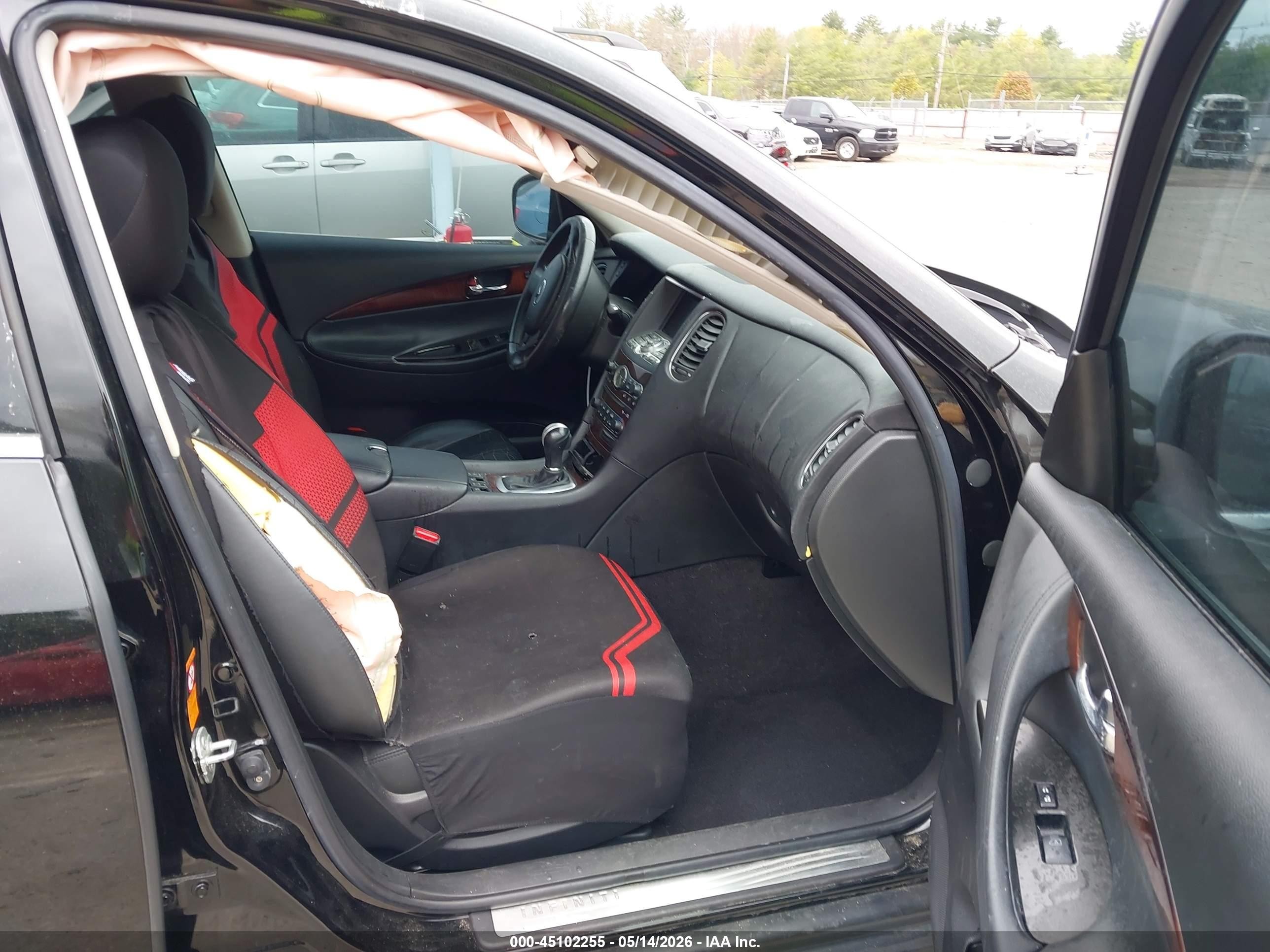2008 Infiniti Ex35 Journey Black vin: JNKAJ09F58M351501