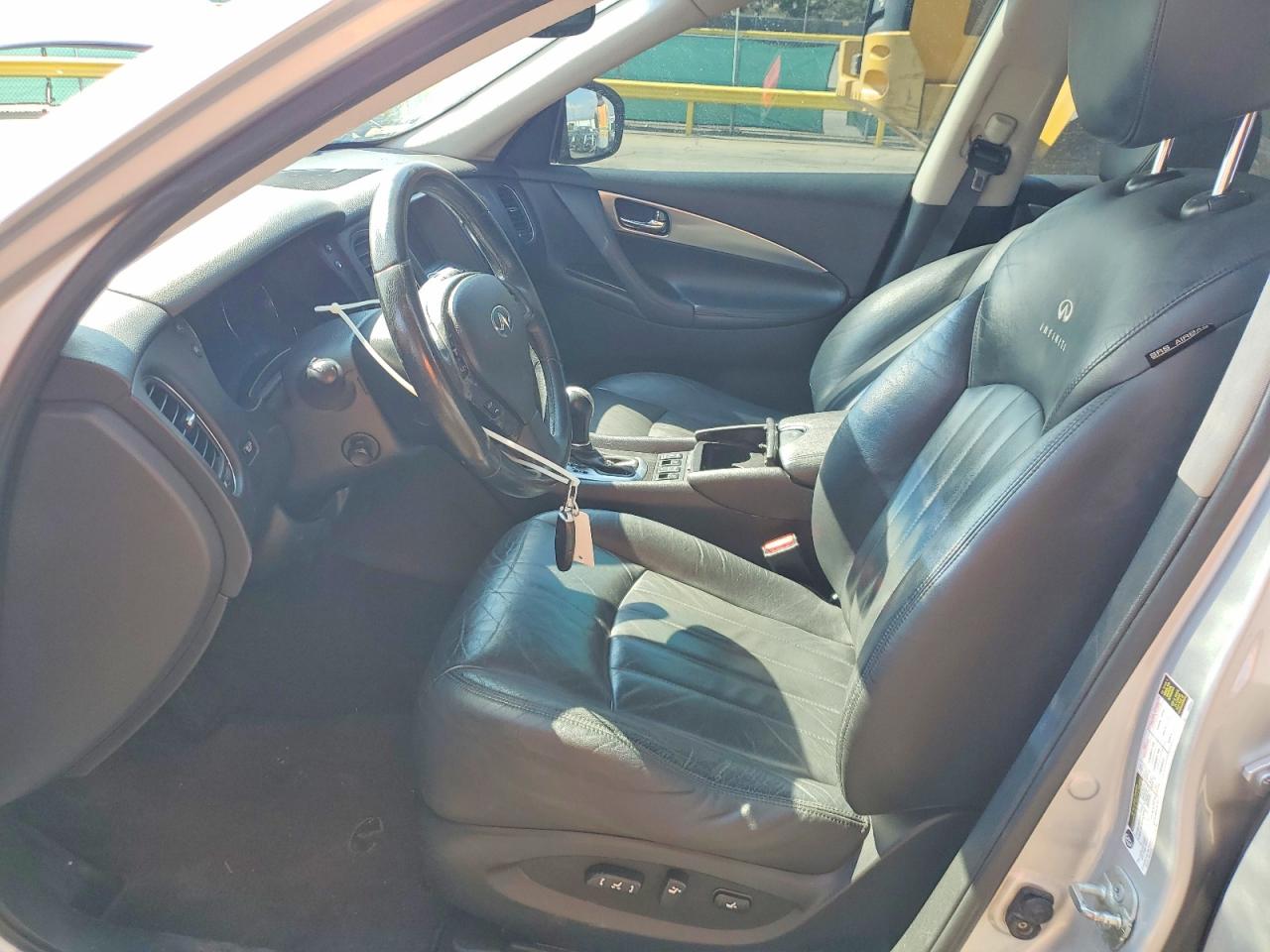 2008 Infiniti Ex35 Base Silver vin: JNKAJ09F58M355208